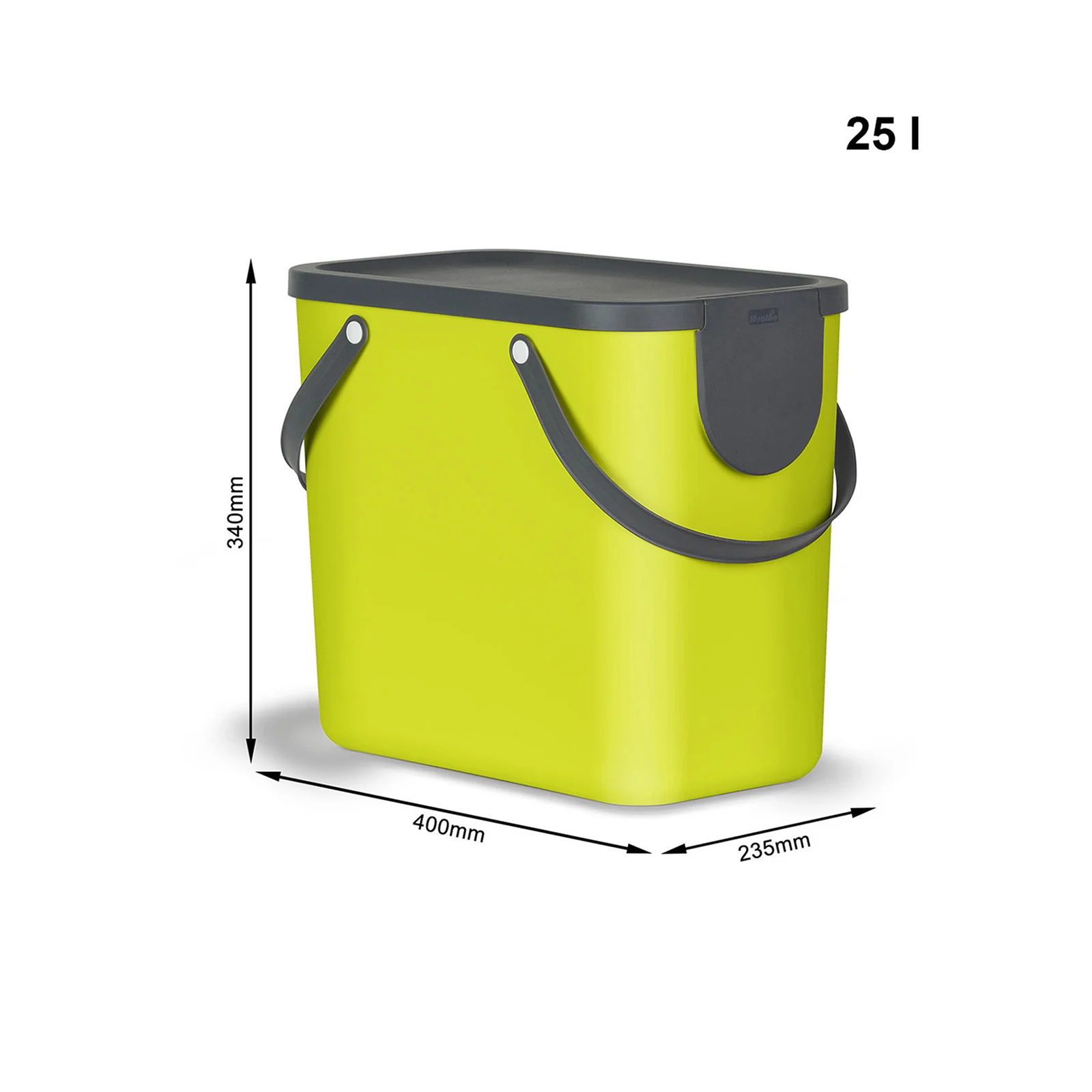 Recycling Müllsystem 25 l ALBULA - Image 14