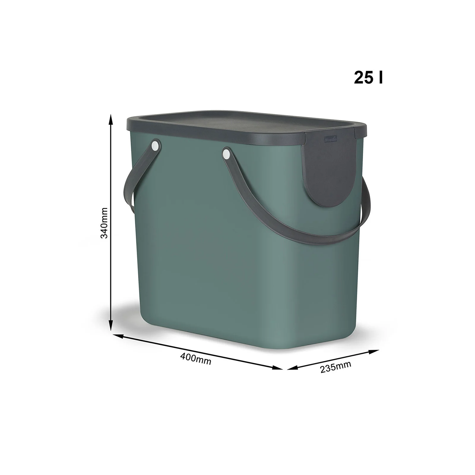 Recycling Müllsystem 25 l ALBULA - Image 22