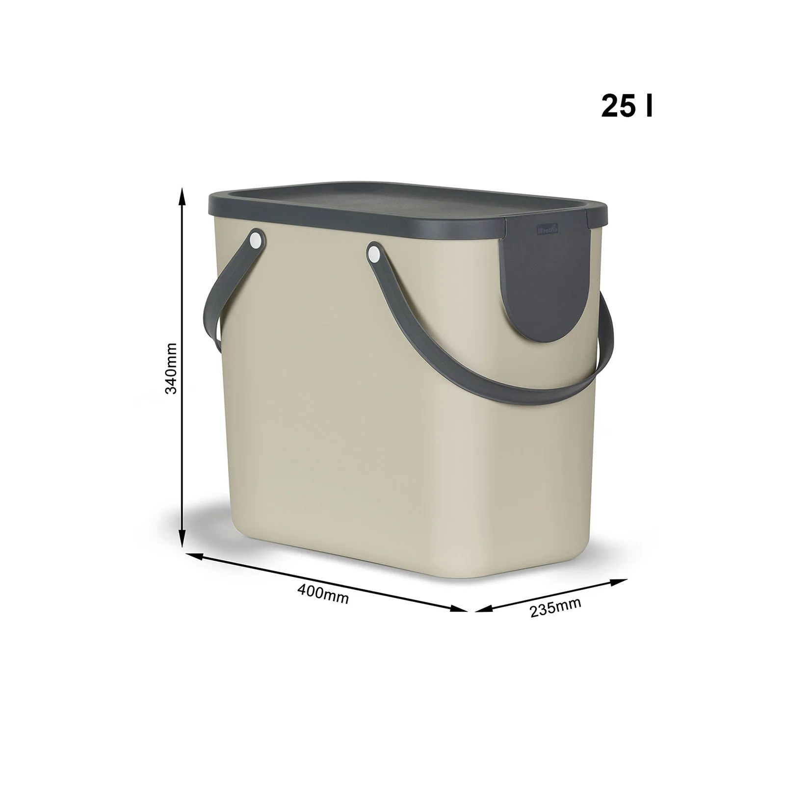 Recycling Müllsystem 25 l ALBULA - Image 34