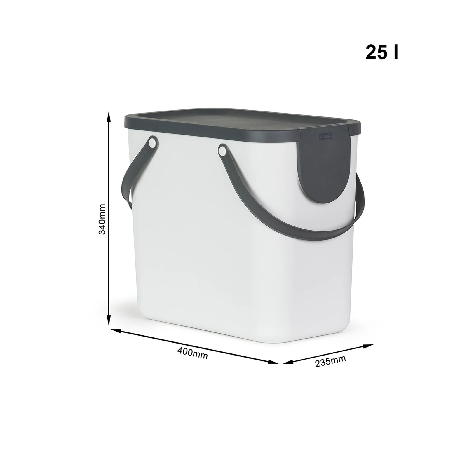 Recycling Müllsystem 25 l ALBULA - Image 4