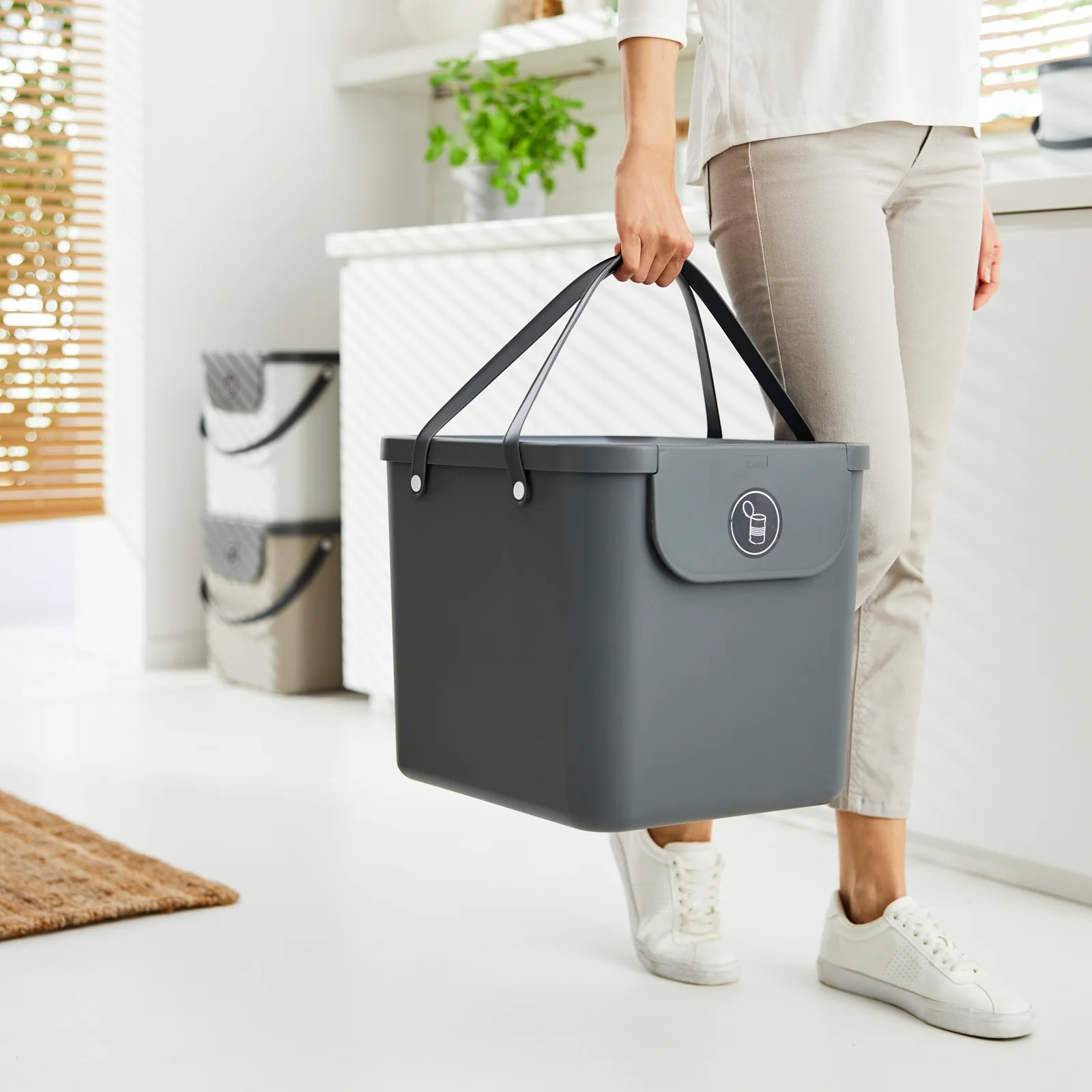 Recycling Müllsystem 40 l ALBULA - Image 11