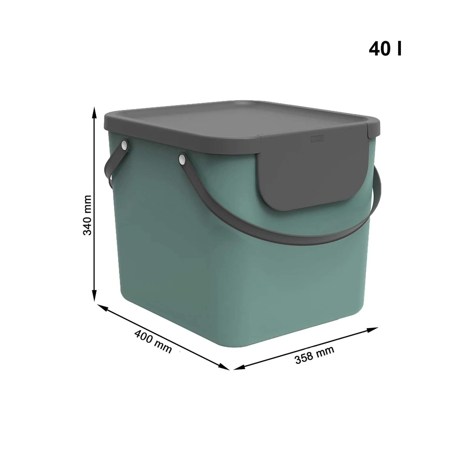 Recycling Müllsystem 40 l ALBULA - Image 20