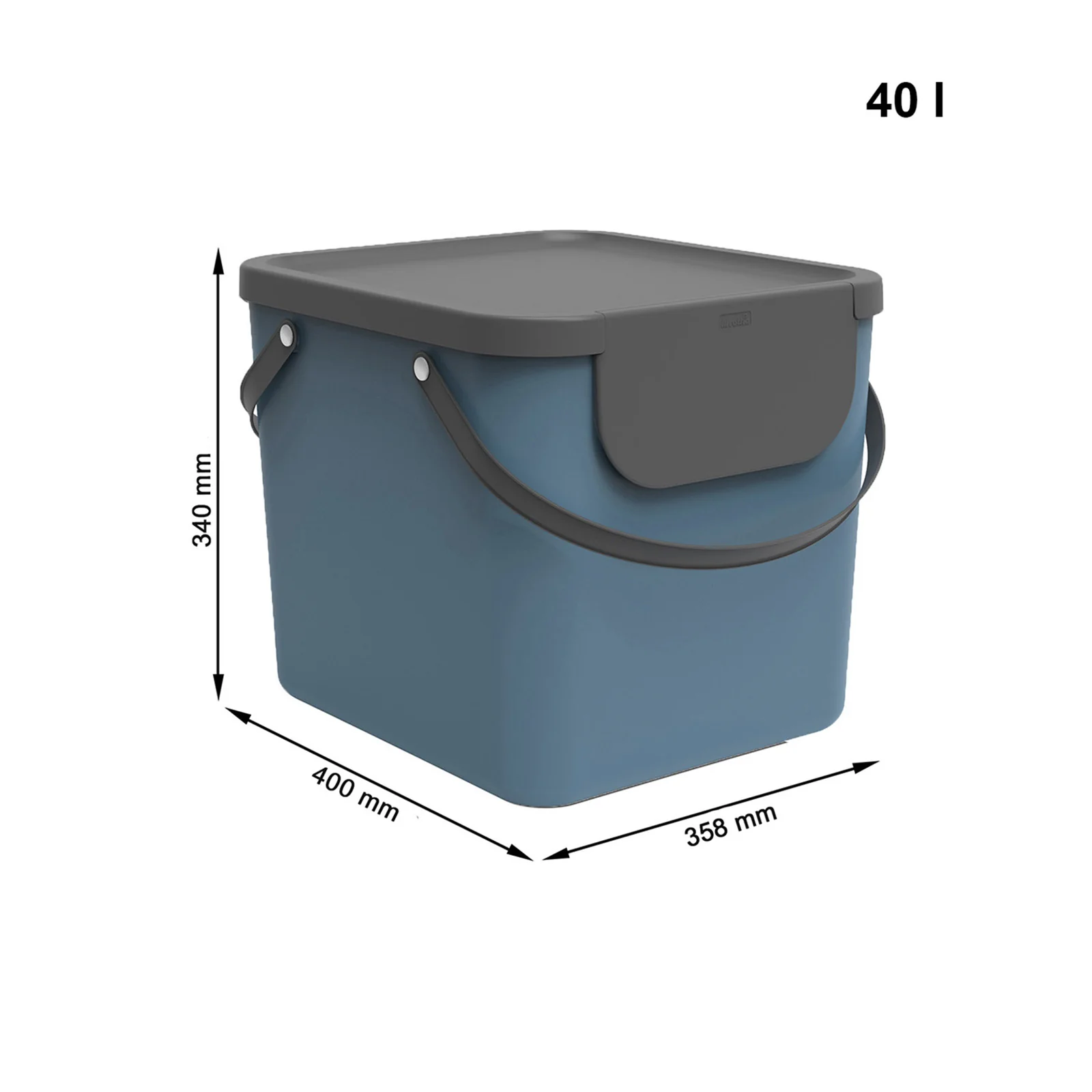 Recycling Müllsystem 40 l ALBULA - Image 21