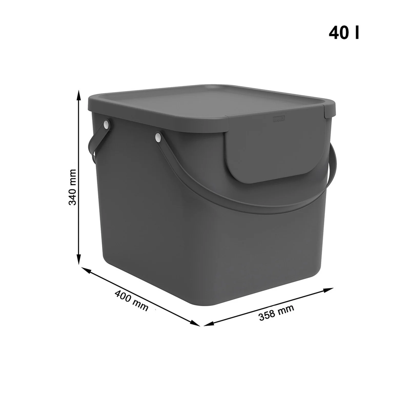 Recycling Müllsystem 40 l ALBULA - Image 23