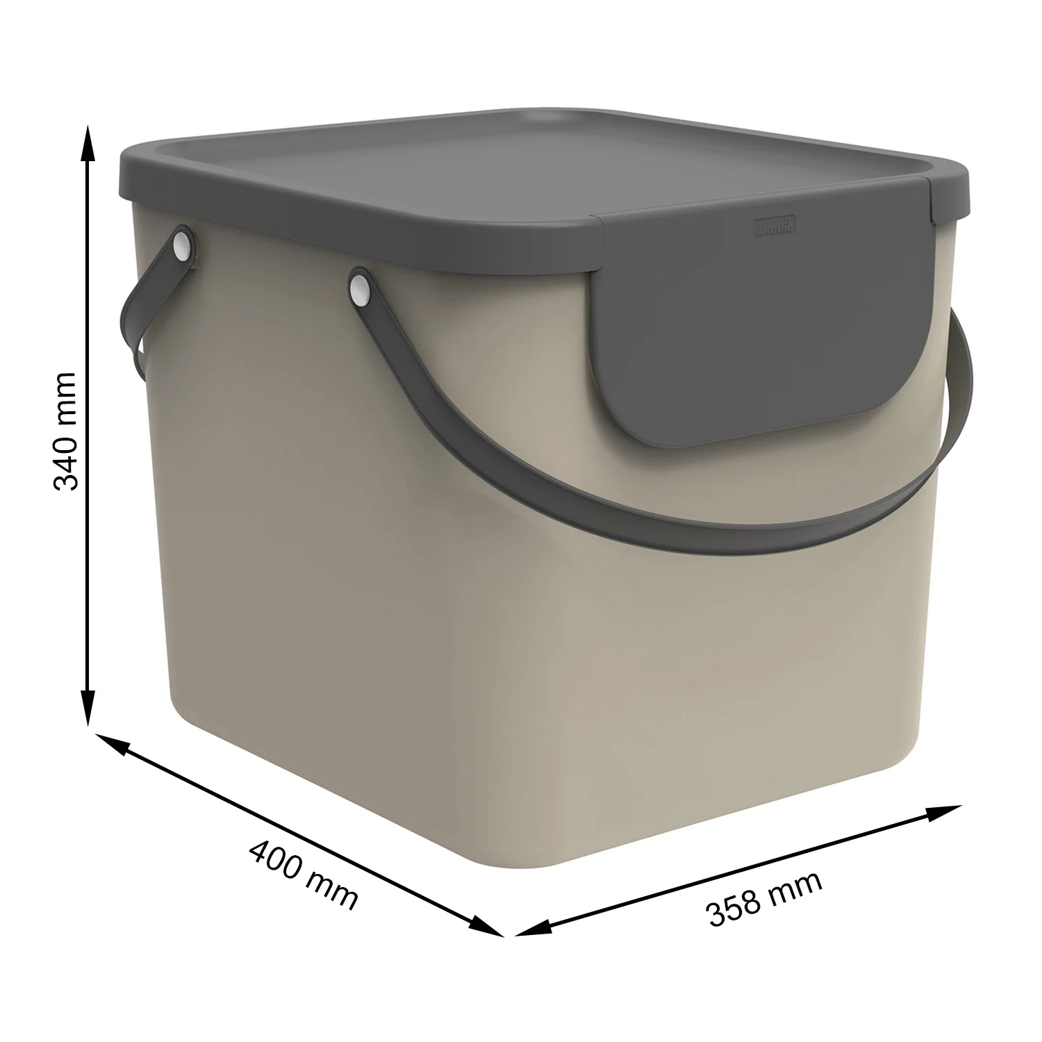 Recycling Müllsystem 40 l ALBULA - Image 28