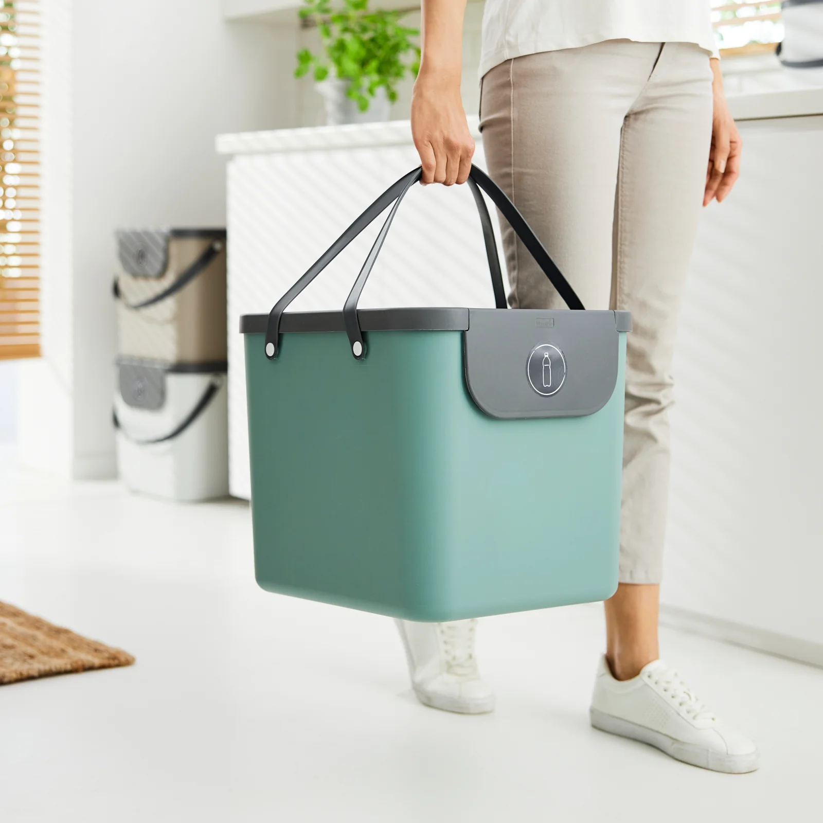 Recycling Müllsystem 40 l ALBULA - Image 8