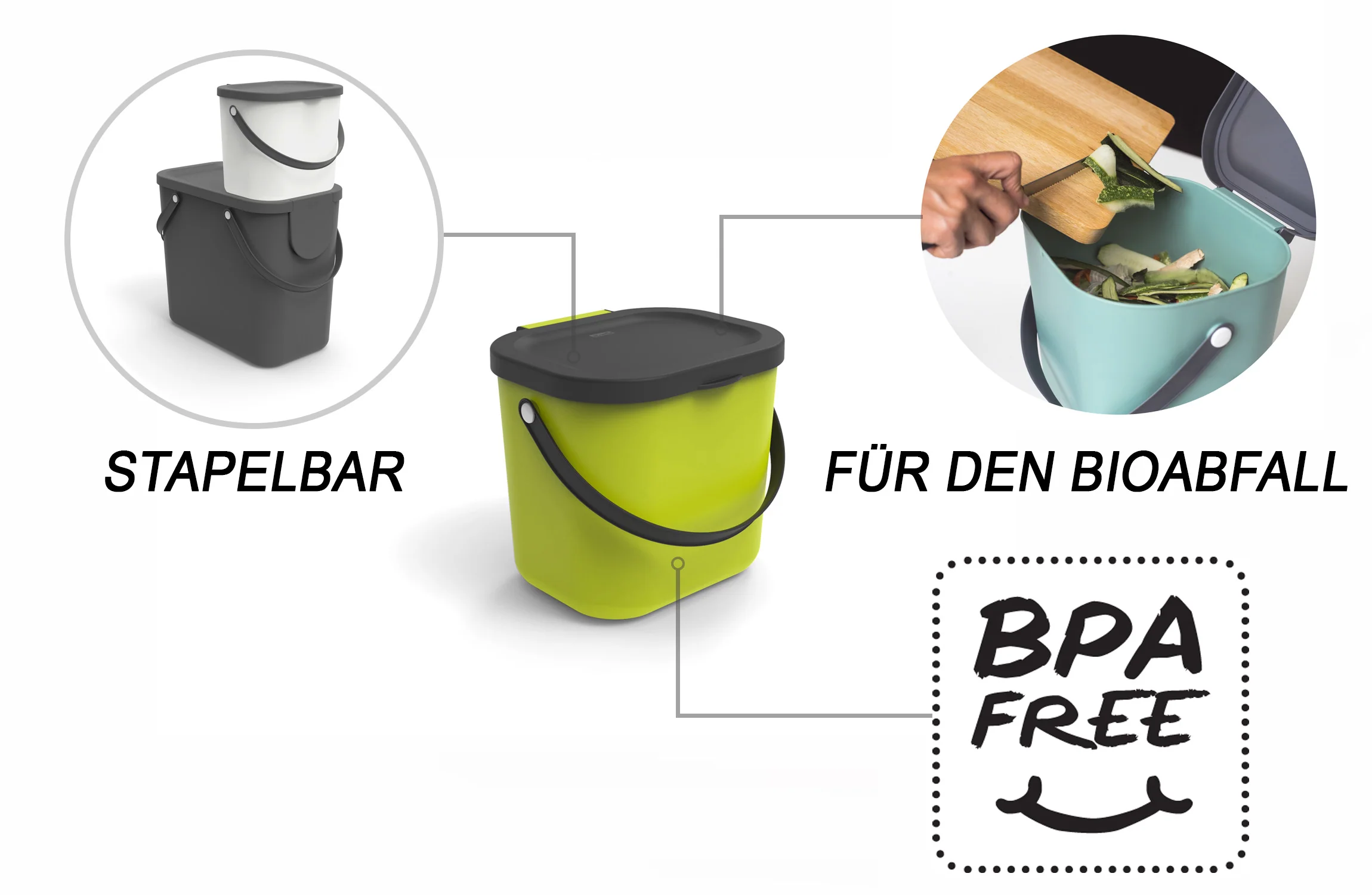 Recycling Müllsystem 6 l ALBULA - Image 14