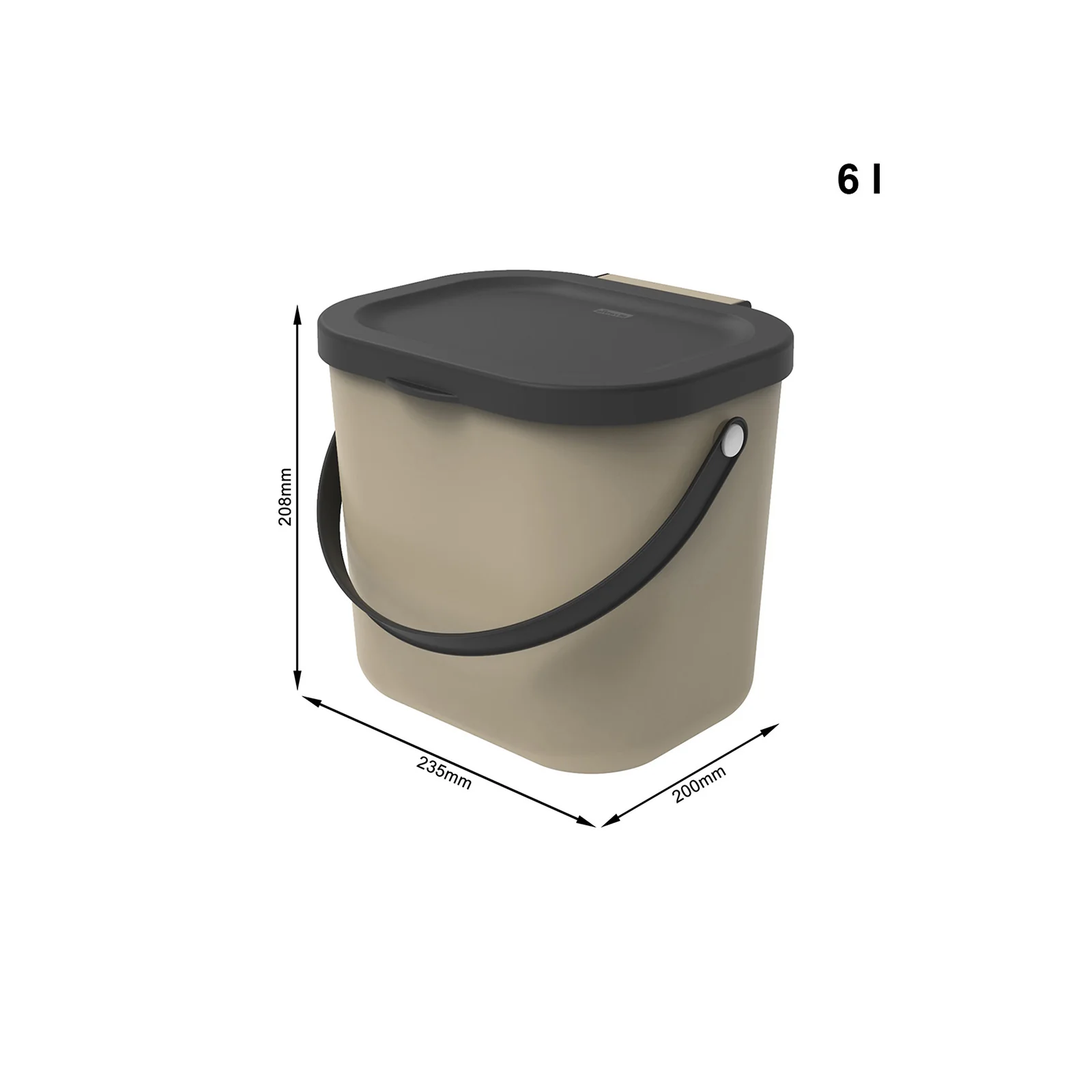 Recycling Müllsystem 6 l ALBULA - Image 23