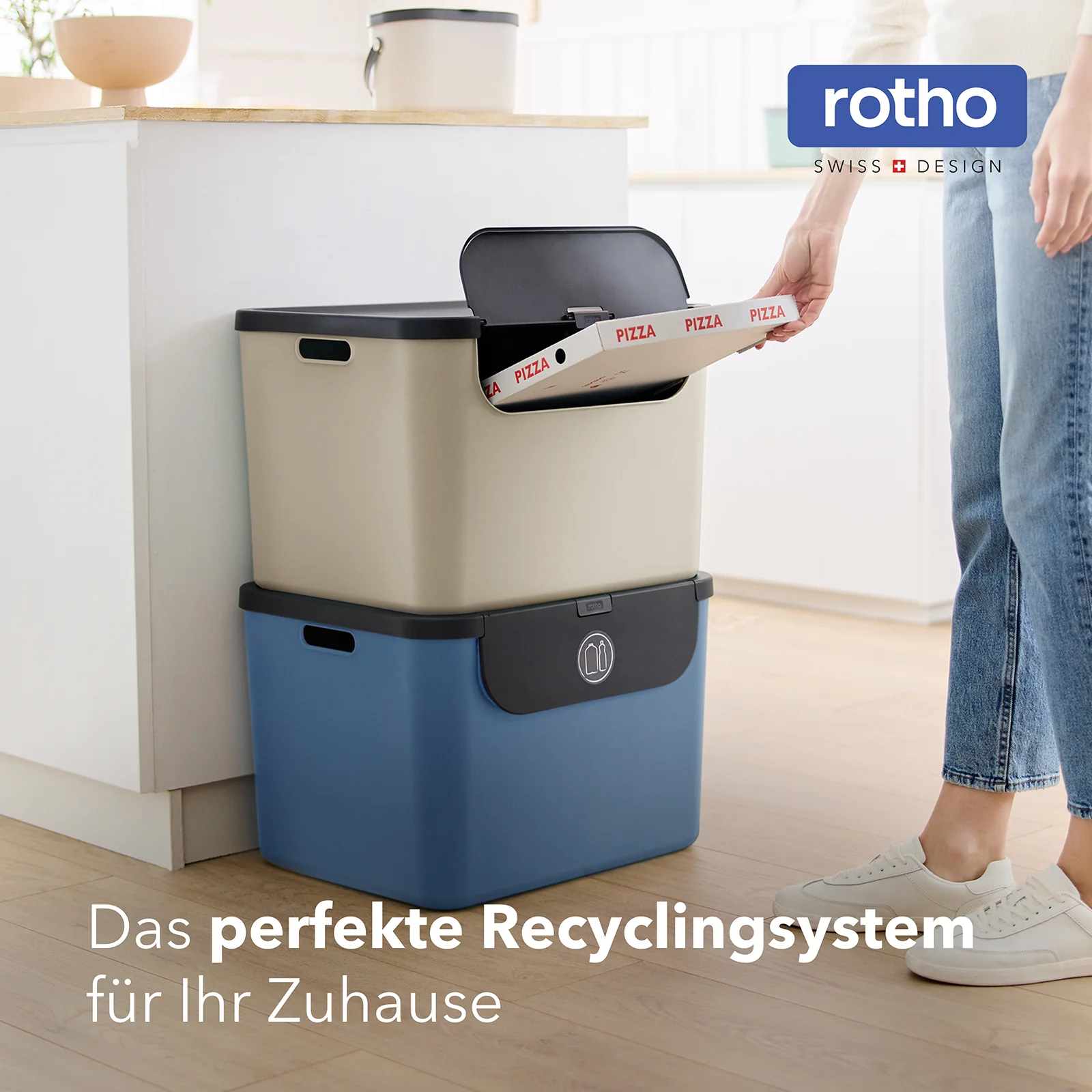 Recyclingbehälter 55 l - 2er Set ALBULA - Image 14