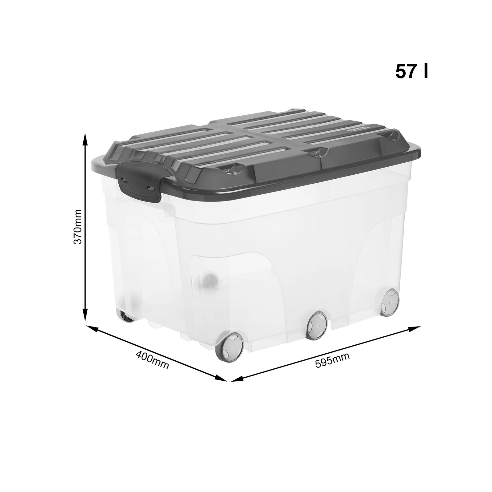 Rollbox mit Deckel 57 l ROLLER 6 - Image 22
