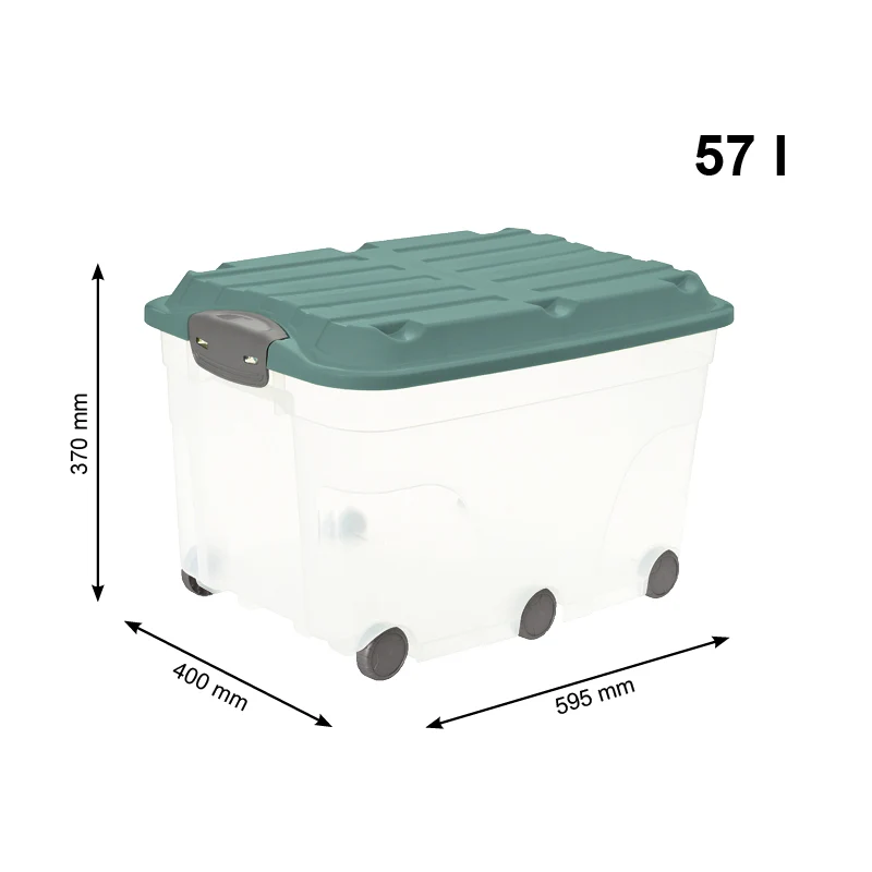 Rollbox mit Deckel 57 l ROLLER 6 - Image 25
