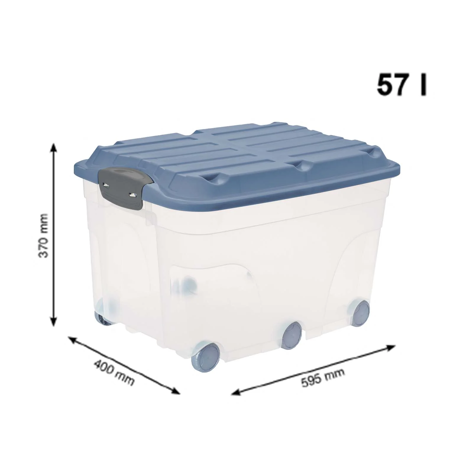 Rollbox mit Deckel 57 l ROLLER 6 - Image 29