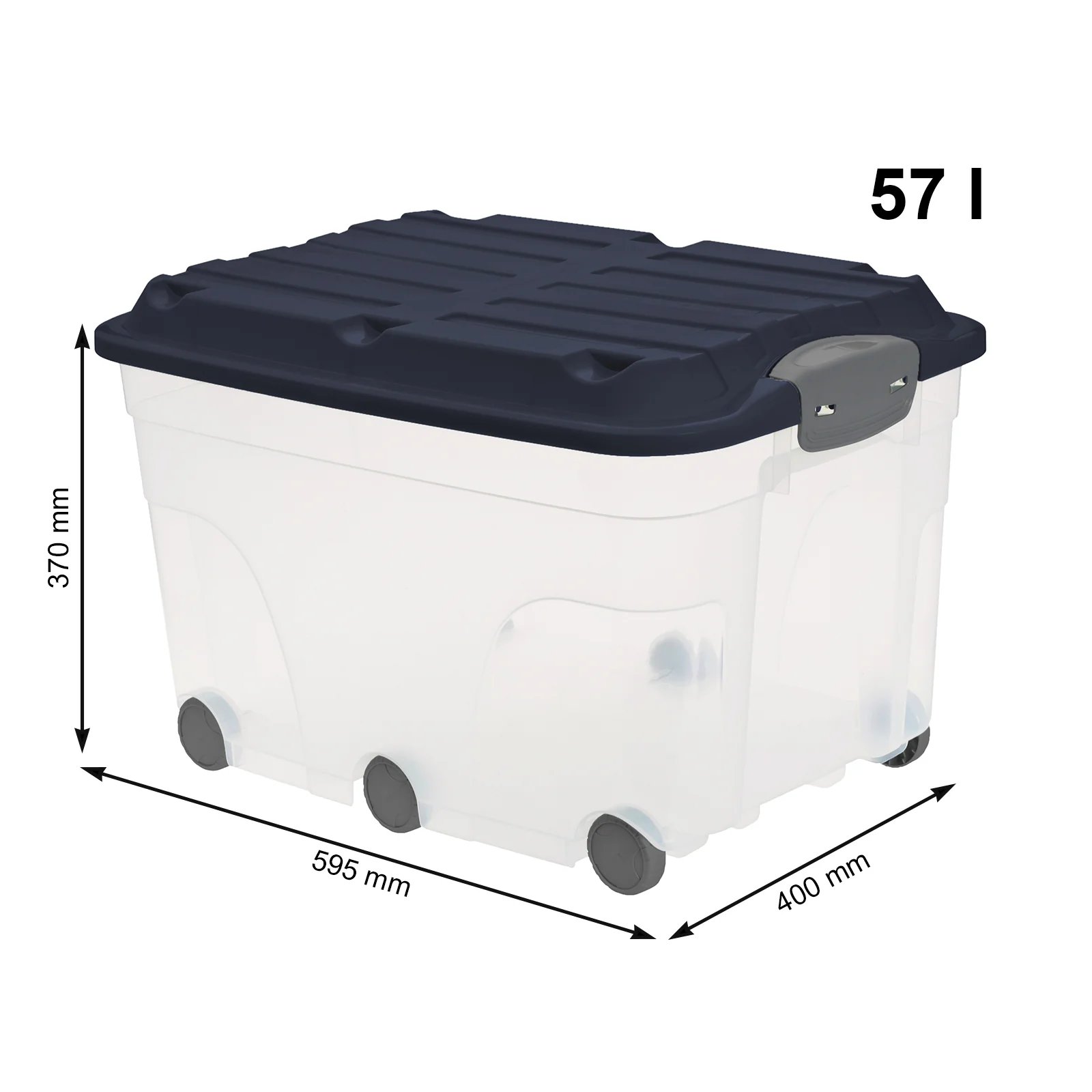 Rollbox mit Deckel 57 l ROLLER 6 - Image 33