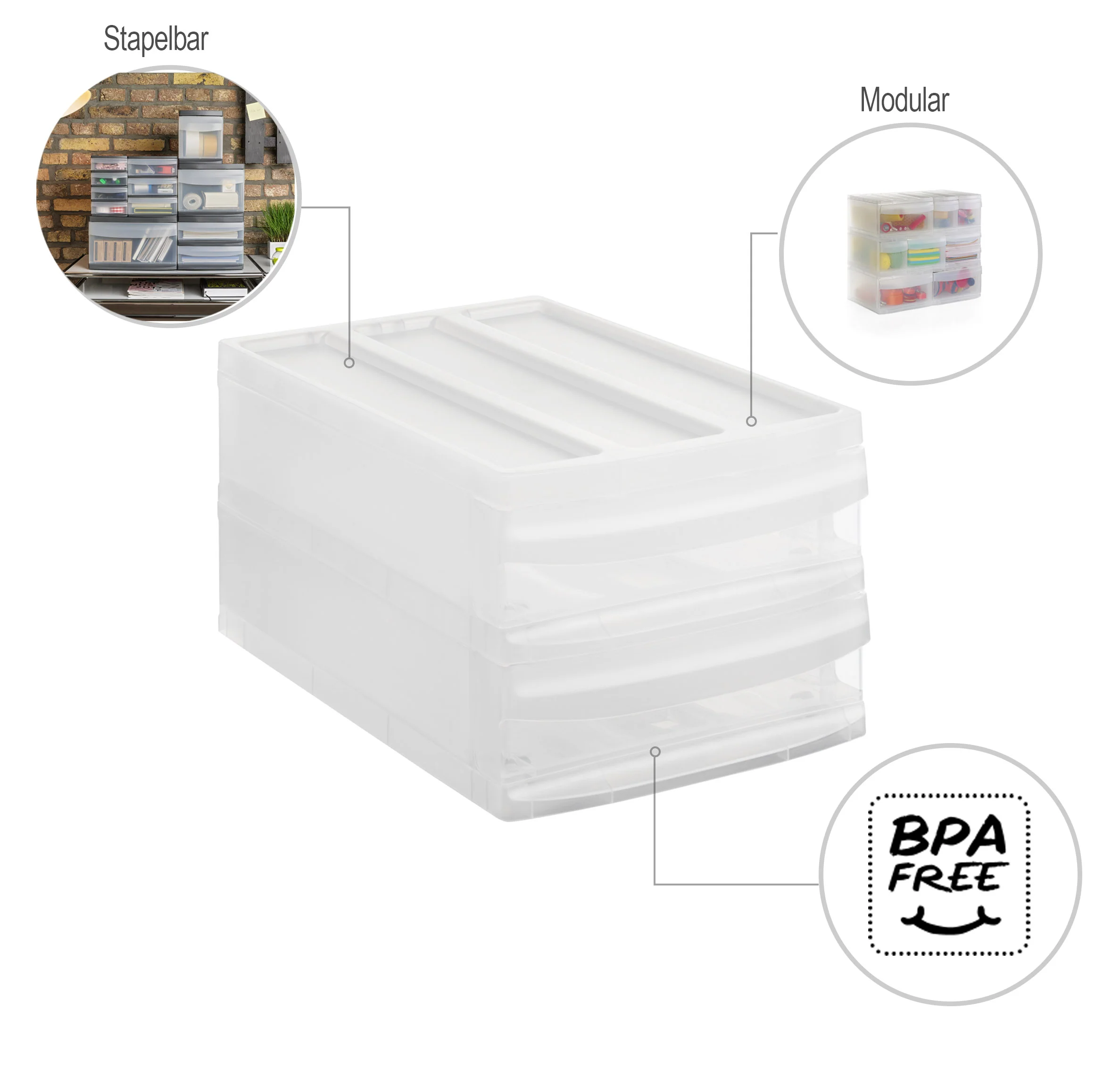 Schubladenbox M Duo SYSTEMIX - Image 8