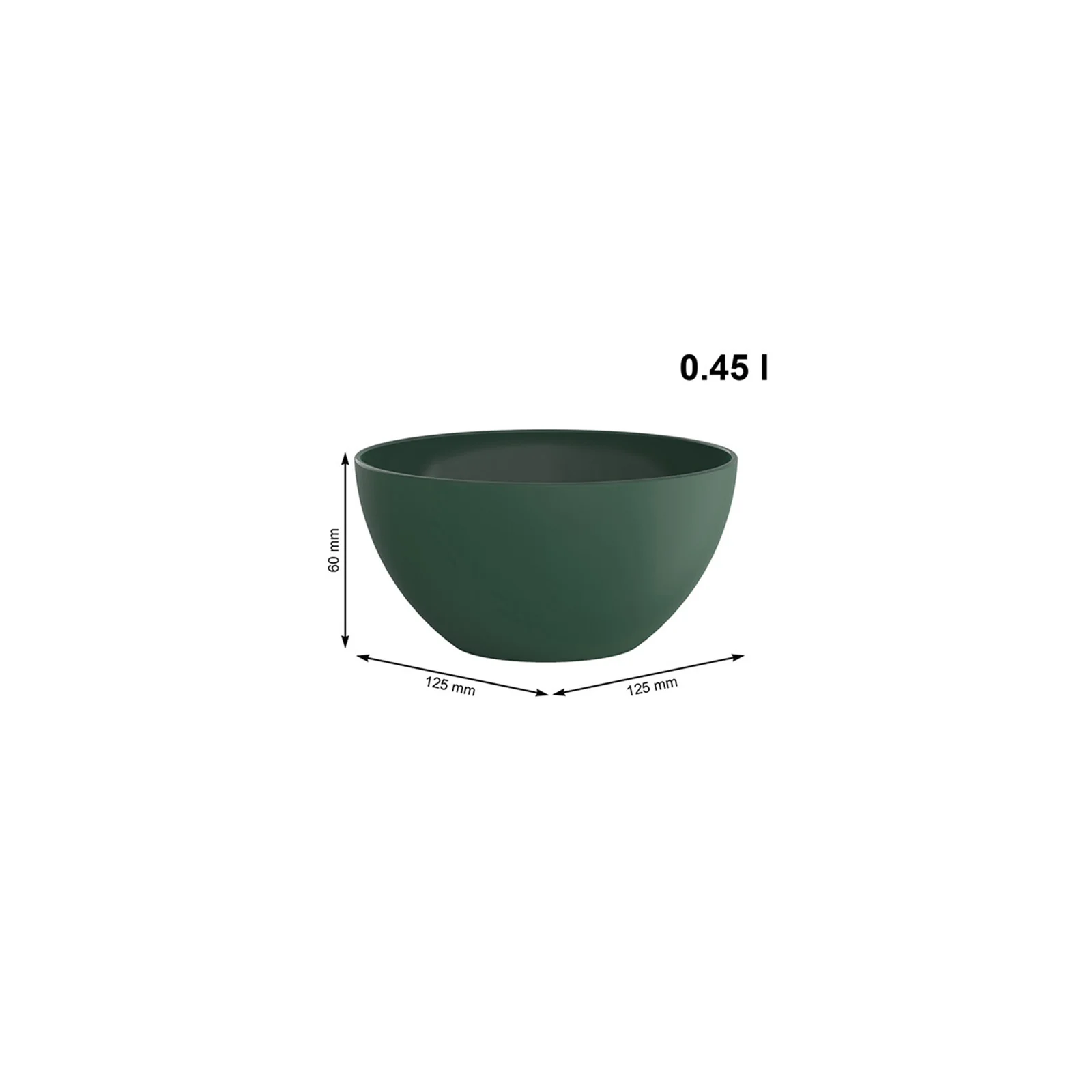 Schüssel 12,5 cm, 0,45 l ECO CARUBA - Image 7