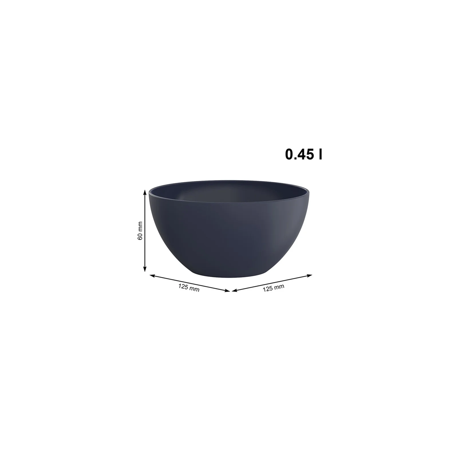 Schüssel 12,5 cm, 0,45 l ECO CARUBA - Image 8