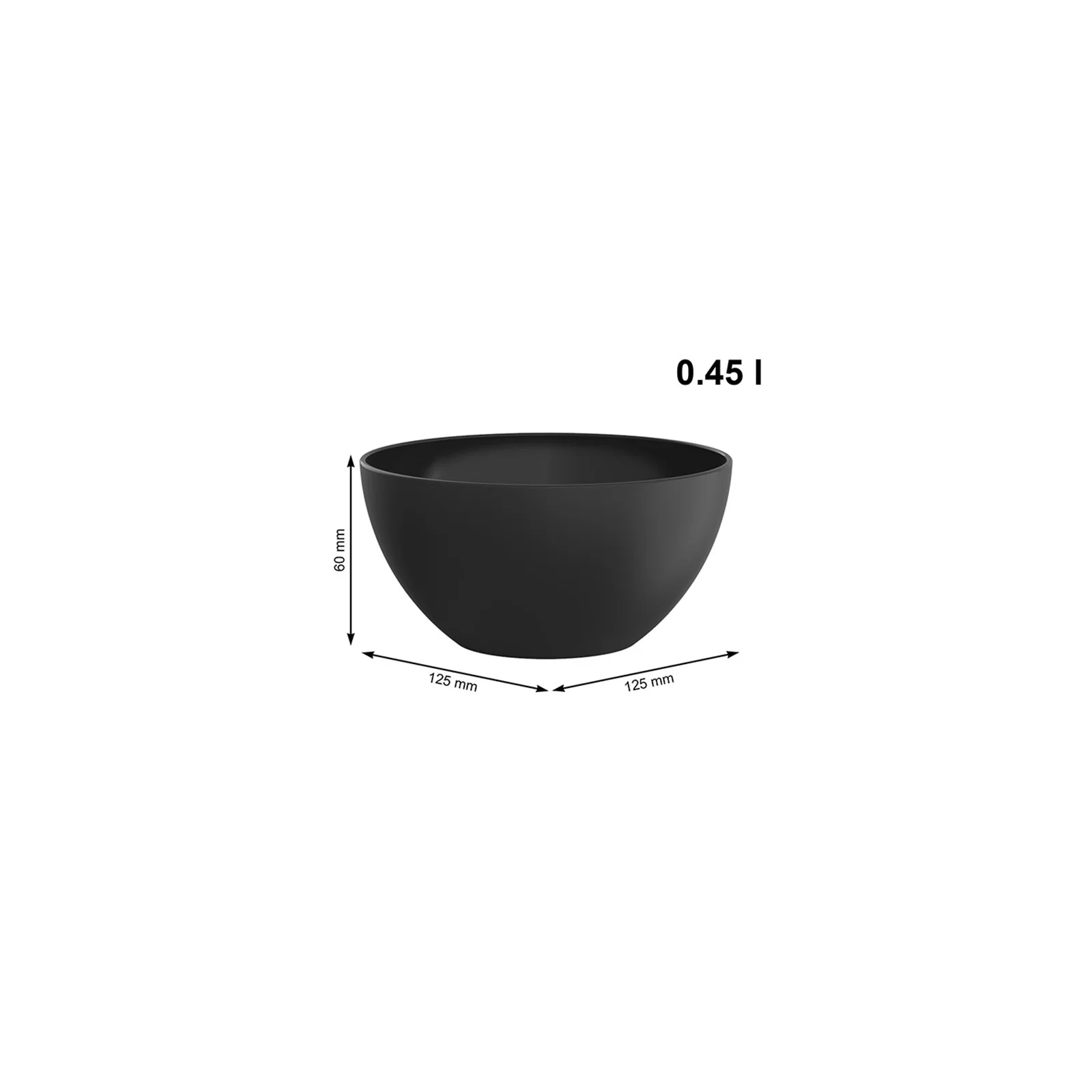 Schüssel 12,5 cm, 0,45 l ECO CARUBA - Image 9