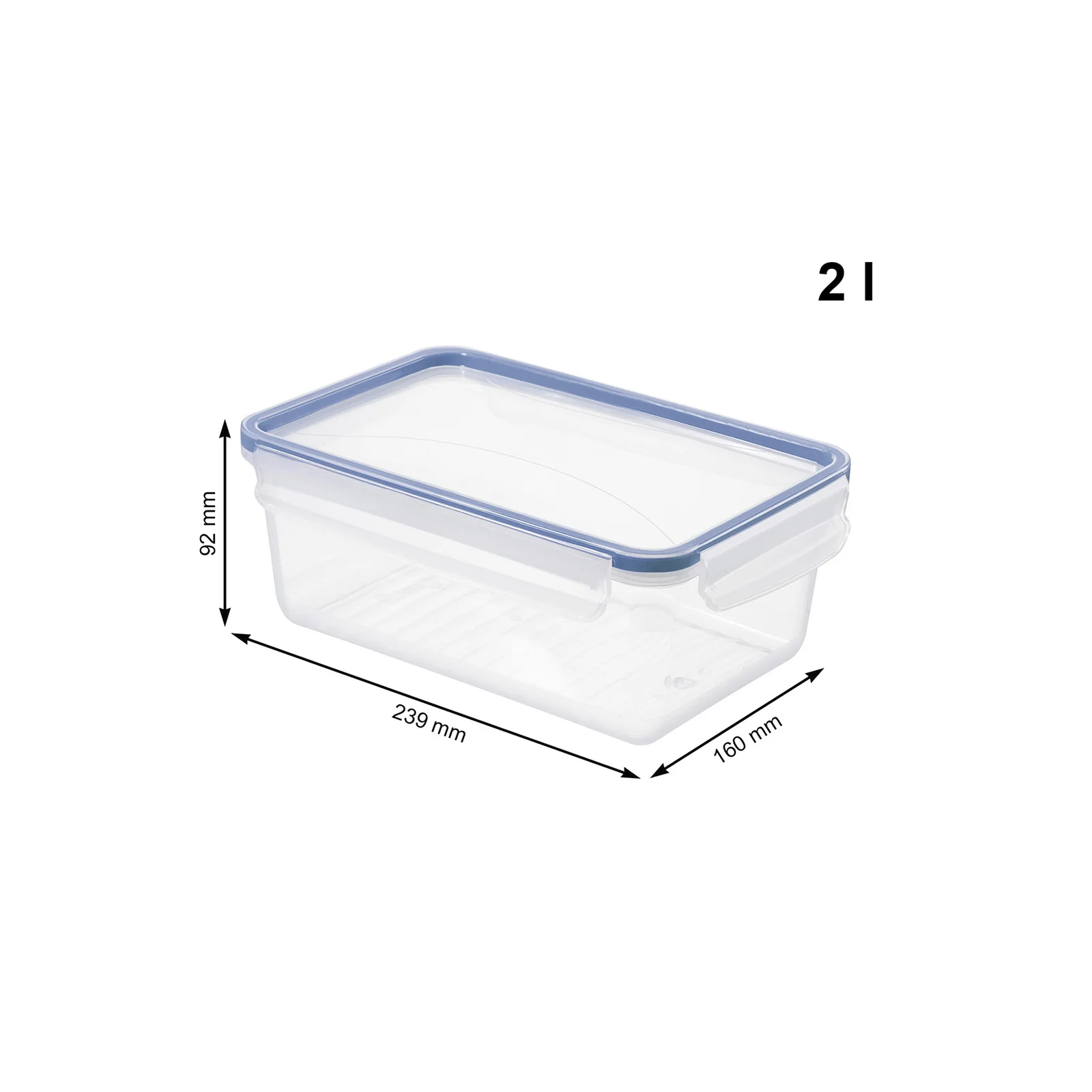 3er-Set 2l Rotho CLIC & LOCK - Image 7