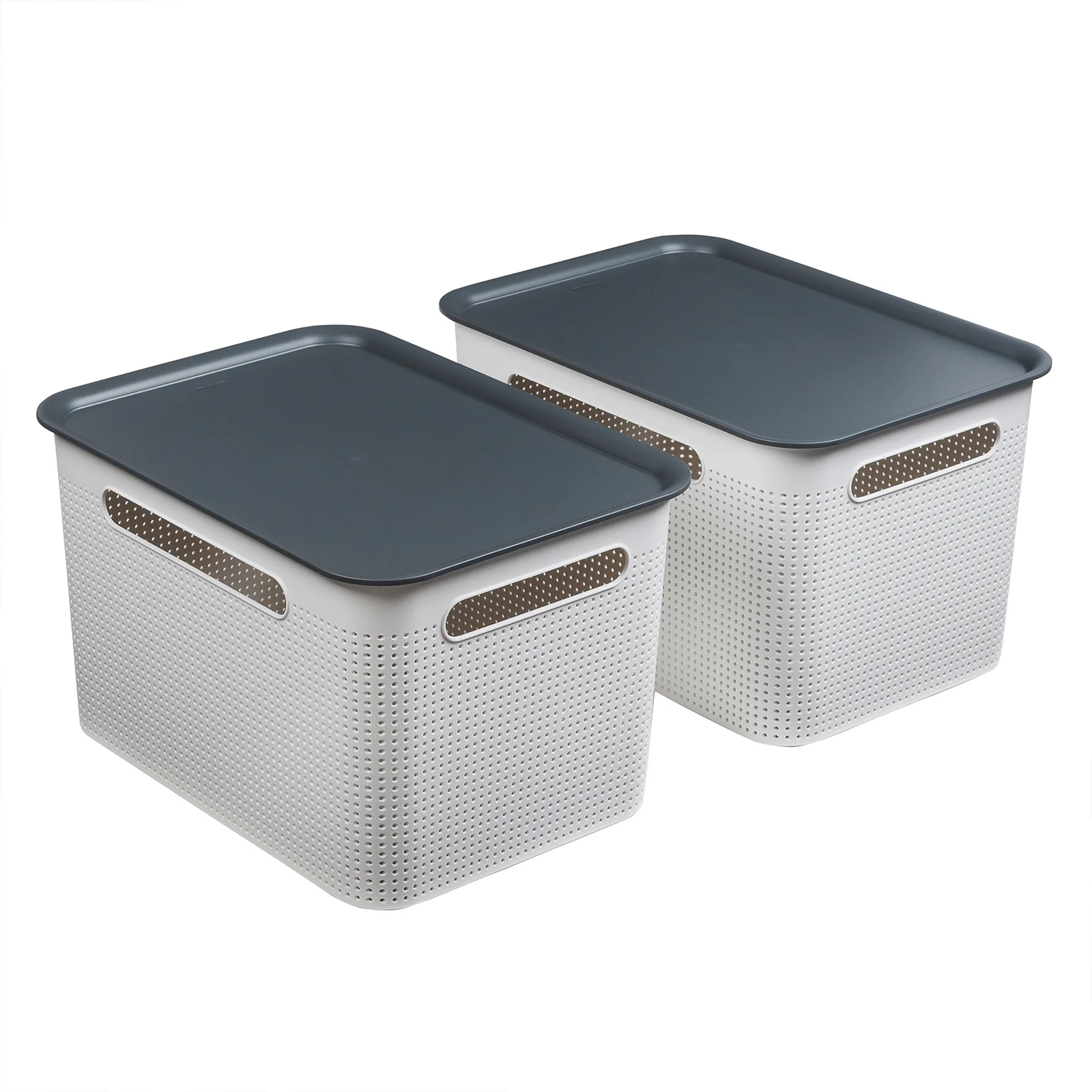 2er Set Boxen mit 2 Deckel 16 l BRISEN - Image 30