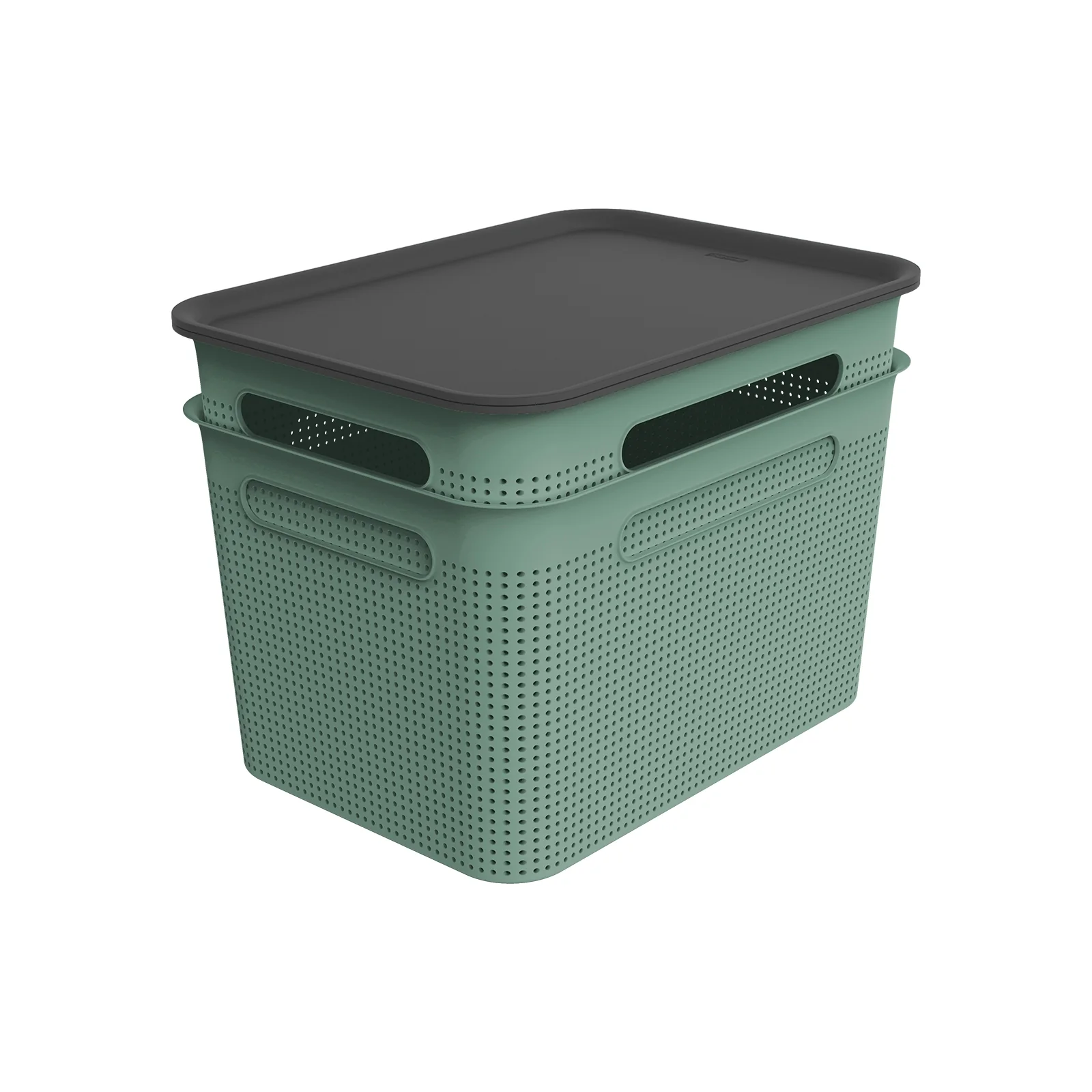 2er Set Boxen mit 2 Deckel 16 l BRISEN - Image 4