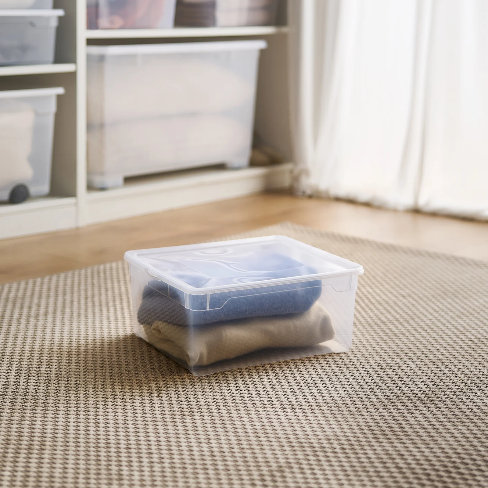 Set Clearbox Sweater 18l, 4 tlg. CLEAR | Horizon Blue transparent - Image 11