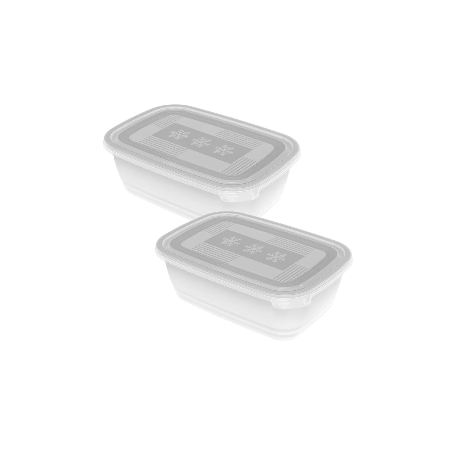 2er Set Gefrierdosen 1,9 l FREEZE - Image 2