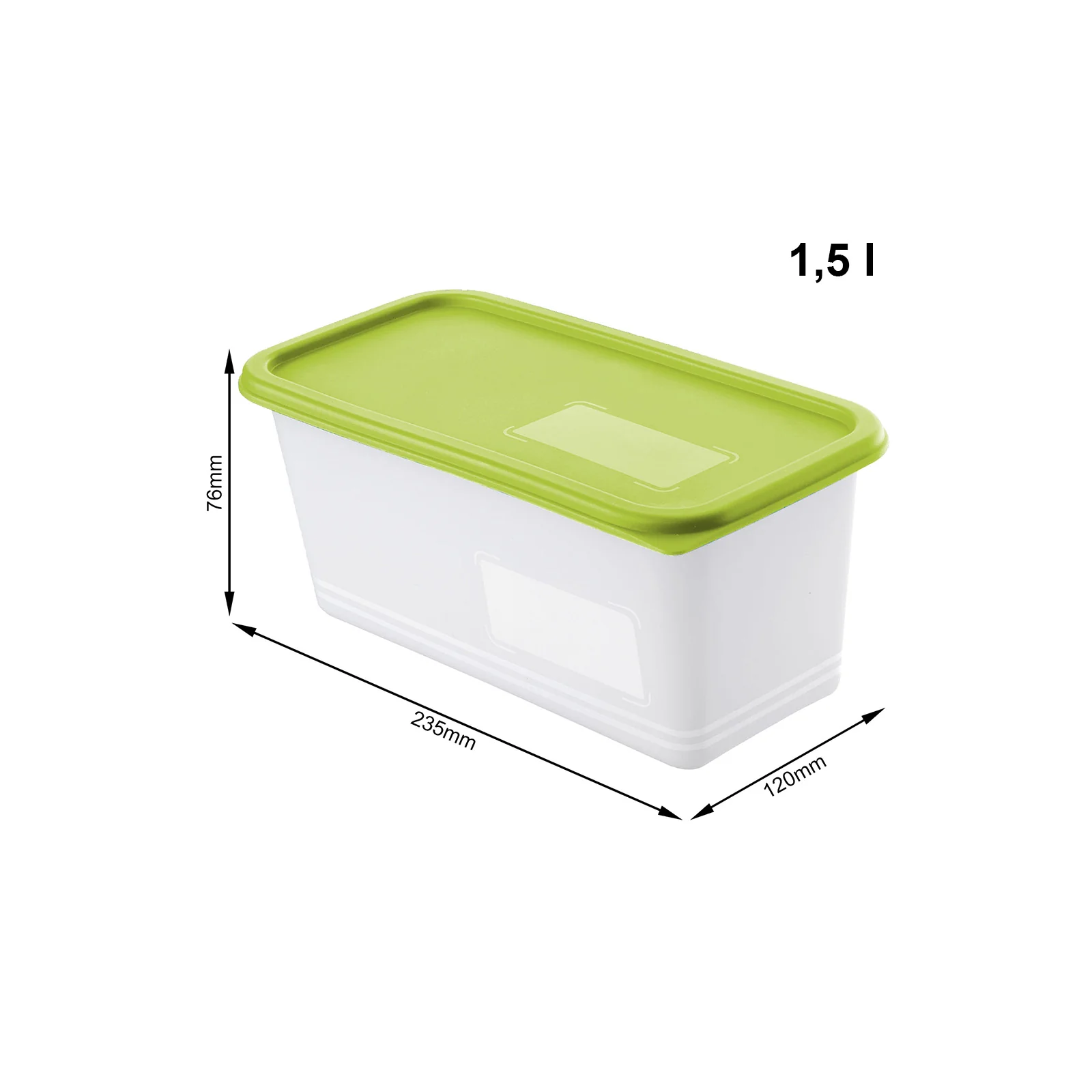 3er Set Gefrierdosen 1,5 l DOMINO - Image 7
