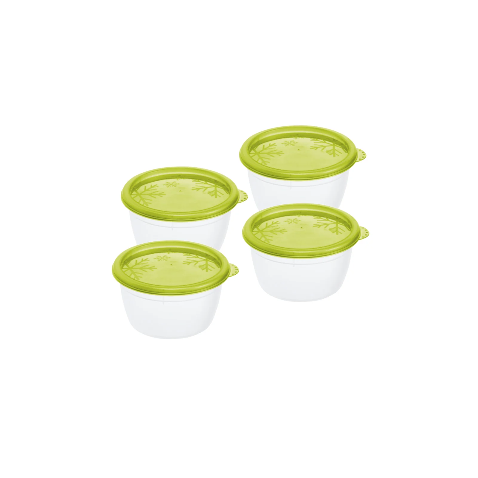 4er Set Kühlschrankdosen 0,15 l RONDO - Image 3
