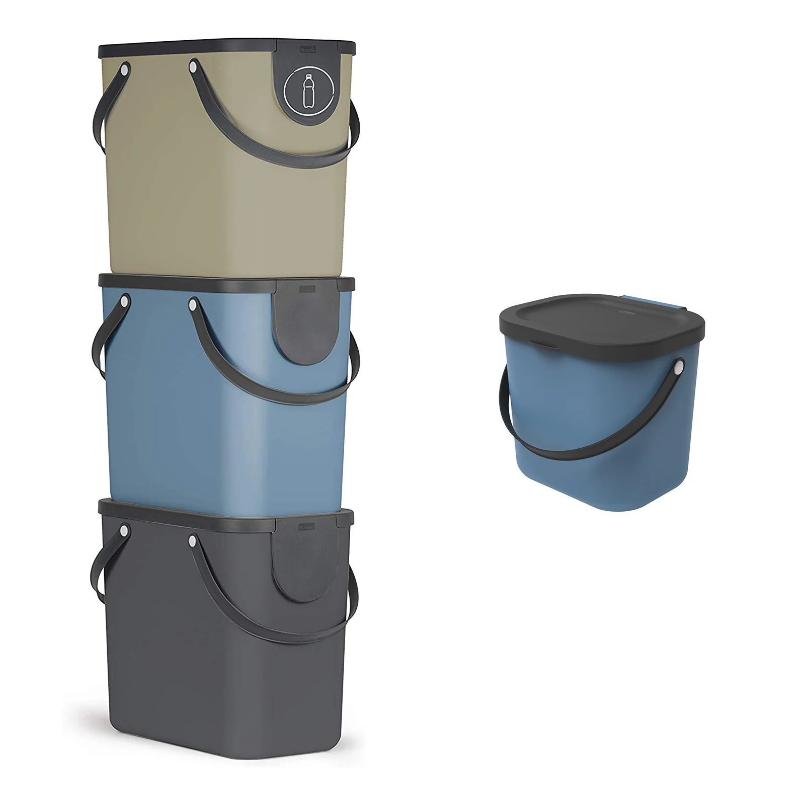 4er Set Müllsystem 25 l und 6 l ALBULA - Image 3