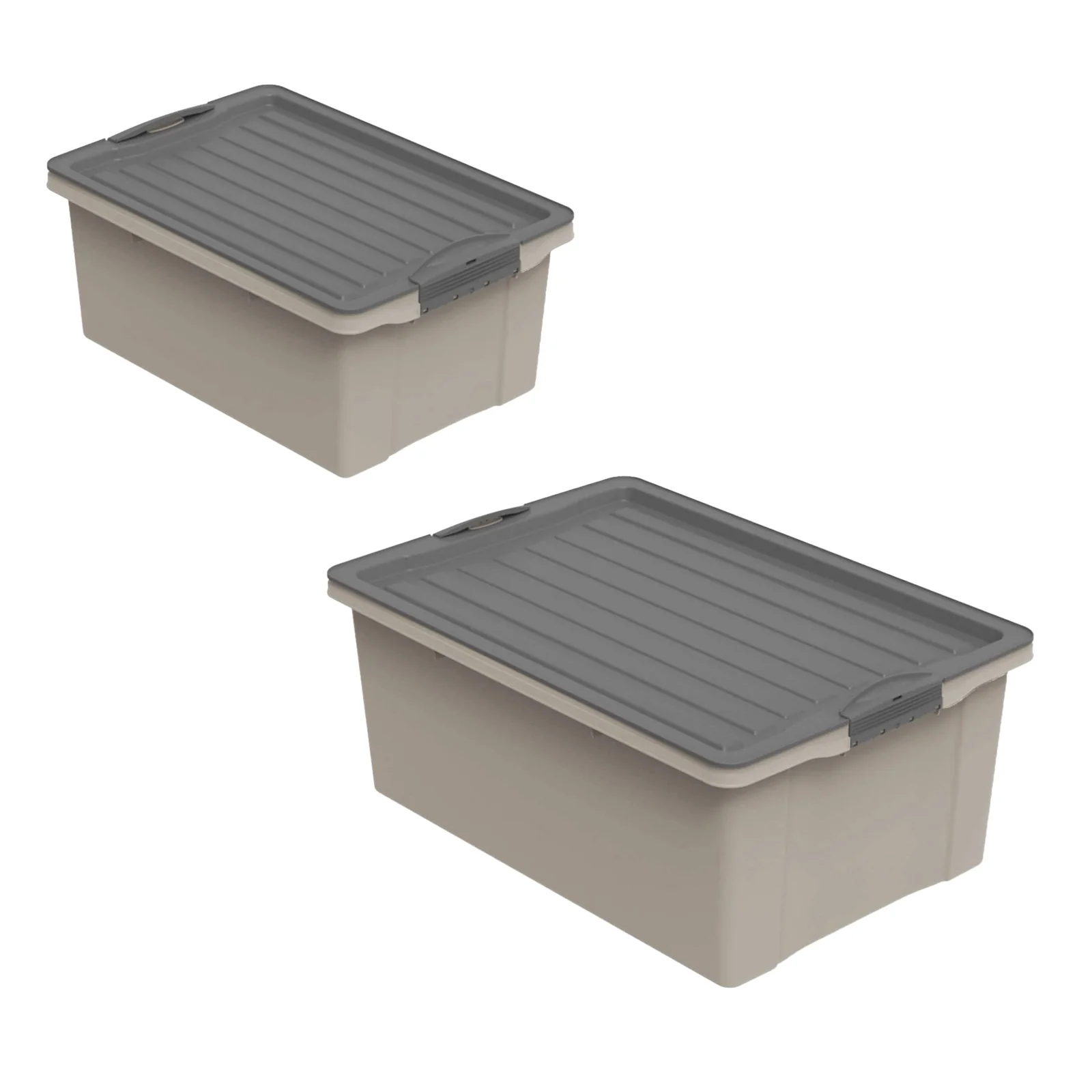 2er Set Stapelboxen COMPACT - Image 3