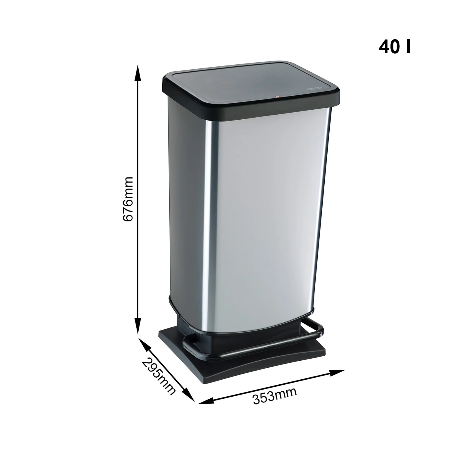 4er Set Treteimer 20 l und 40 l incl. Müllbeutel PASO - Image 10