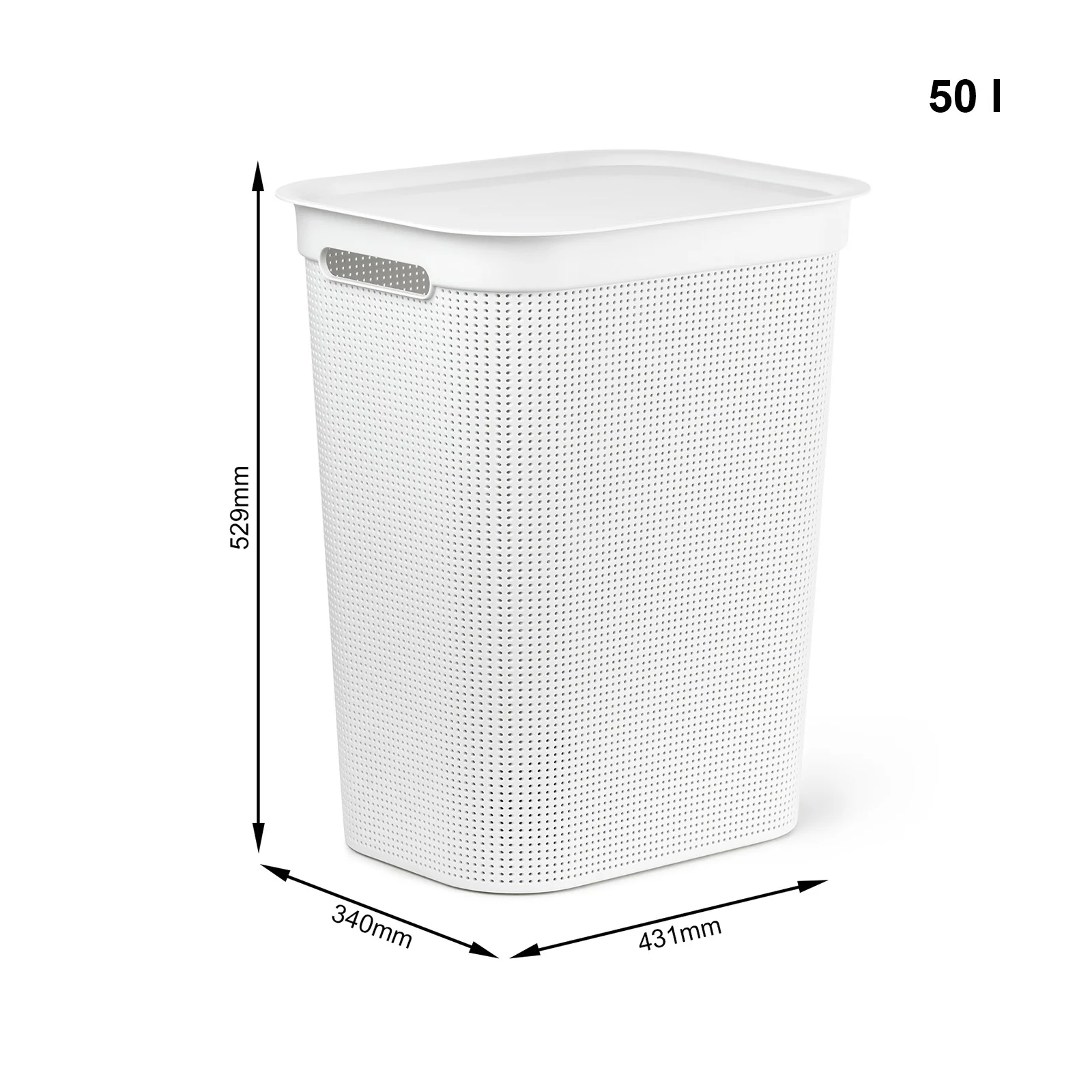 3er Set Wäschesammler 50 l BRISEN - Image 10
