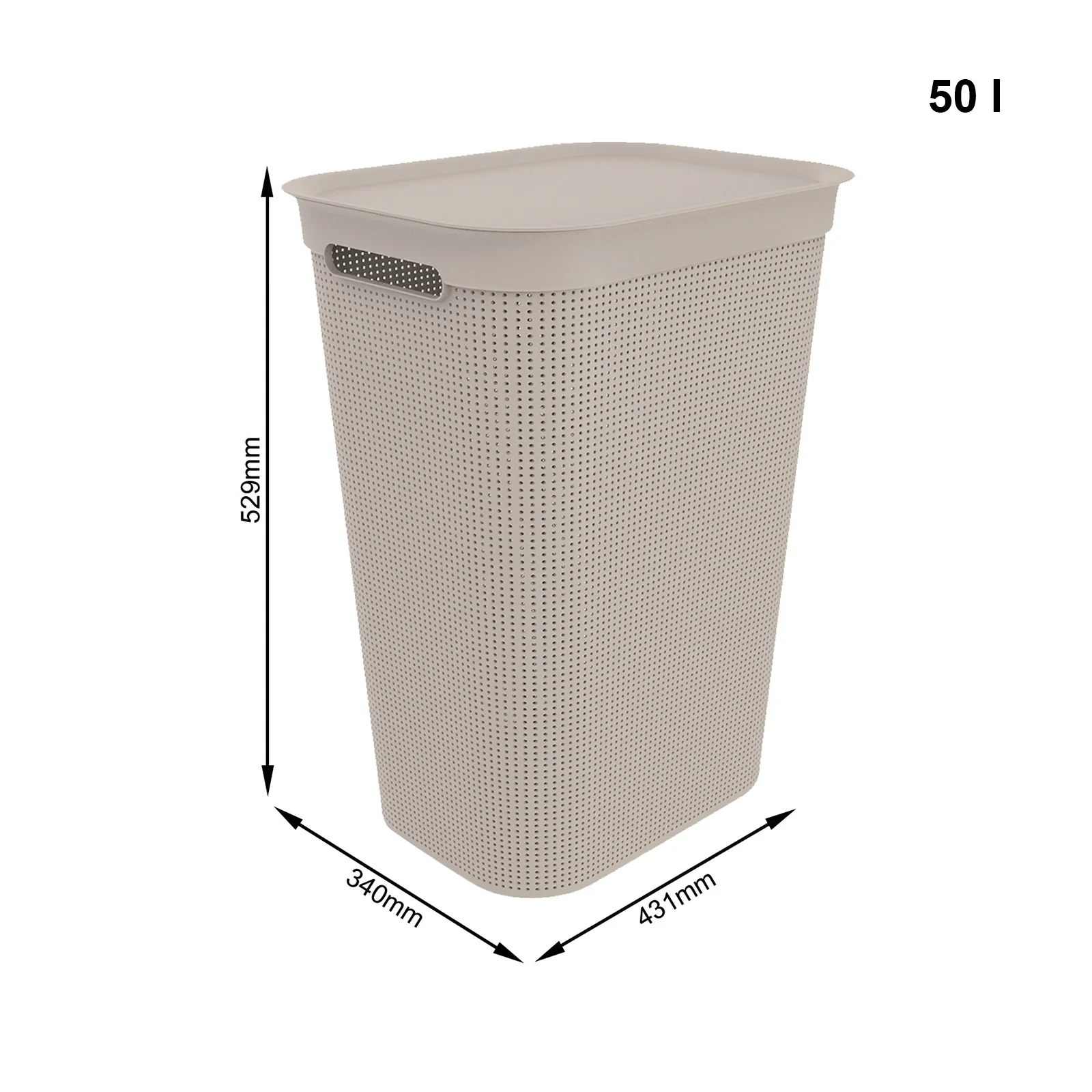 3er Set Wäschesammler 50 l BRISEN - Image 11