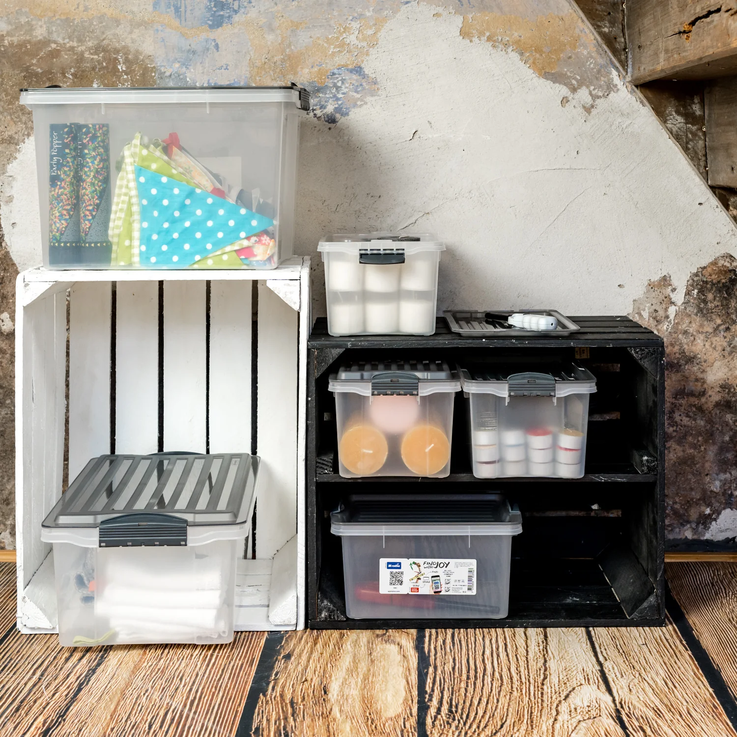 Stapelbox hoch DIN A4, 19 l COMPACT - Image 5
