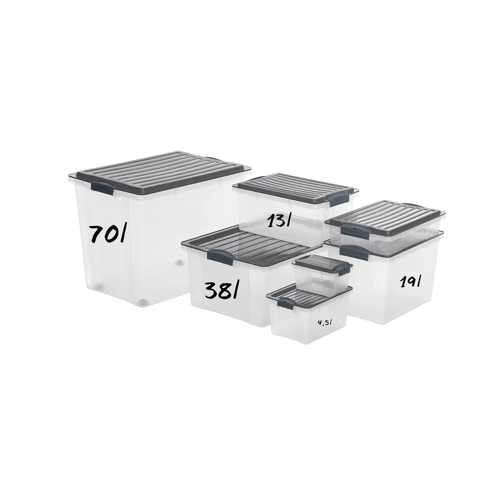 Stapelbox hoch DIN A4, 19 l COMPACT - Image 6