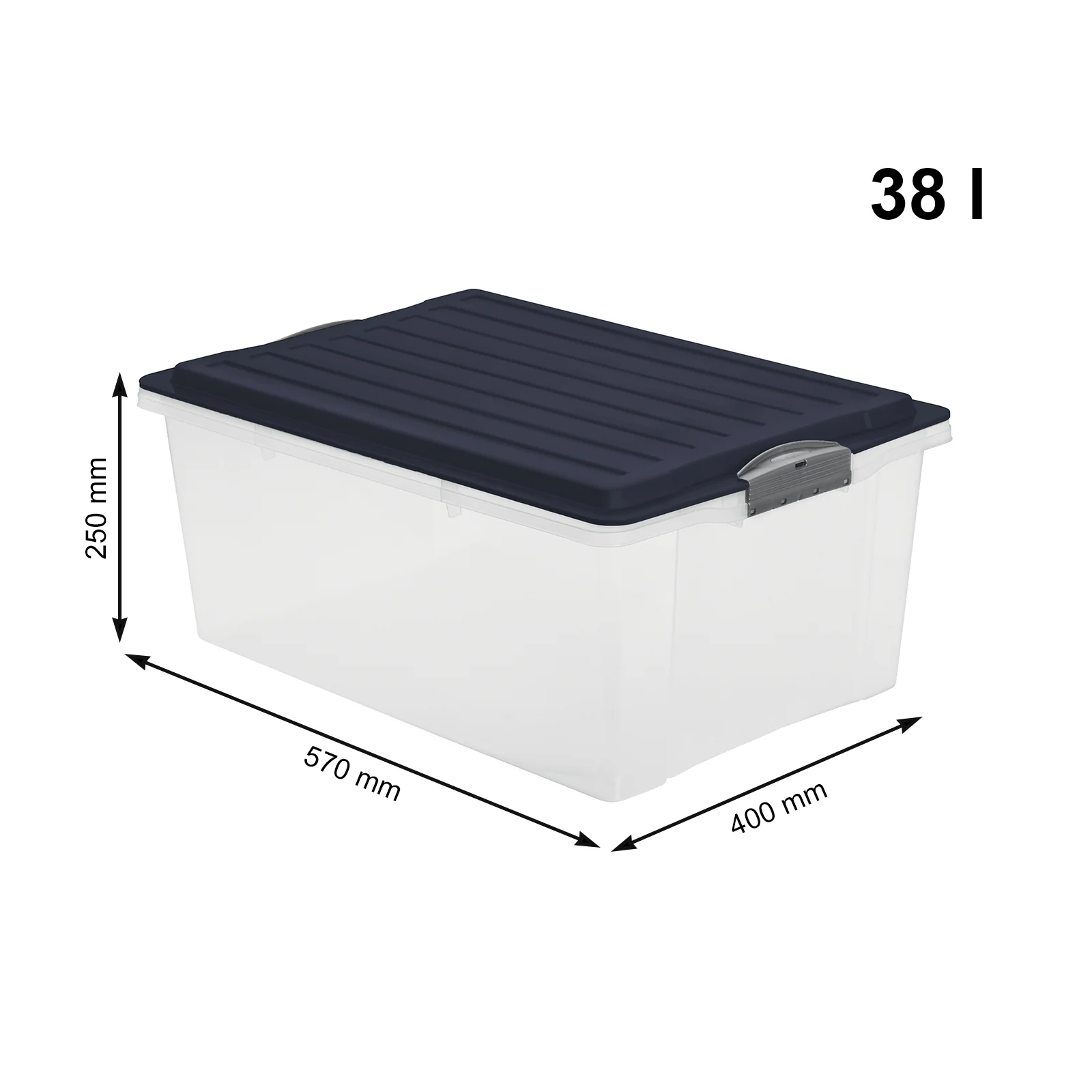 Stapelbox DIN A3, 38 l COMPACT - Image 34