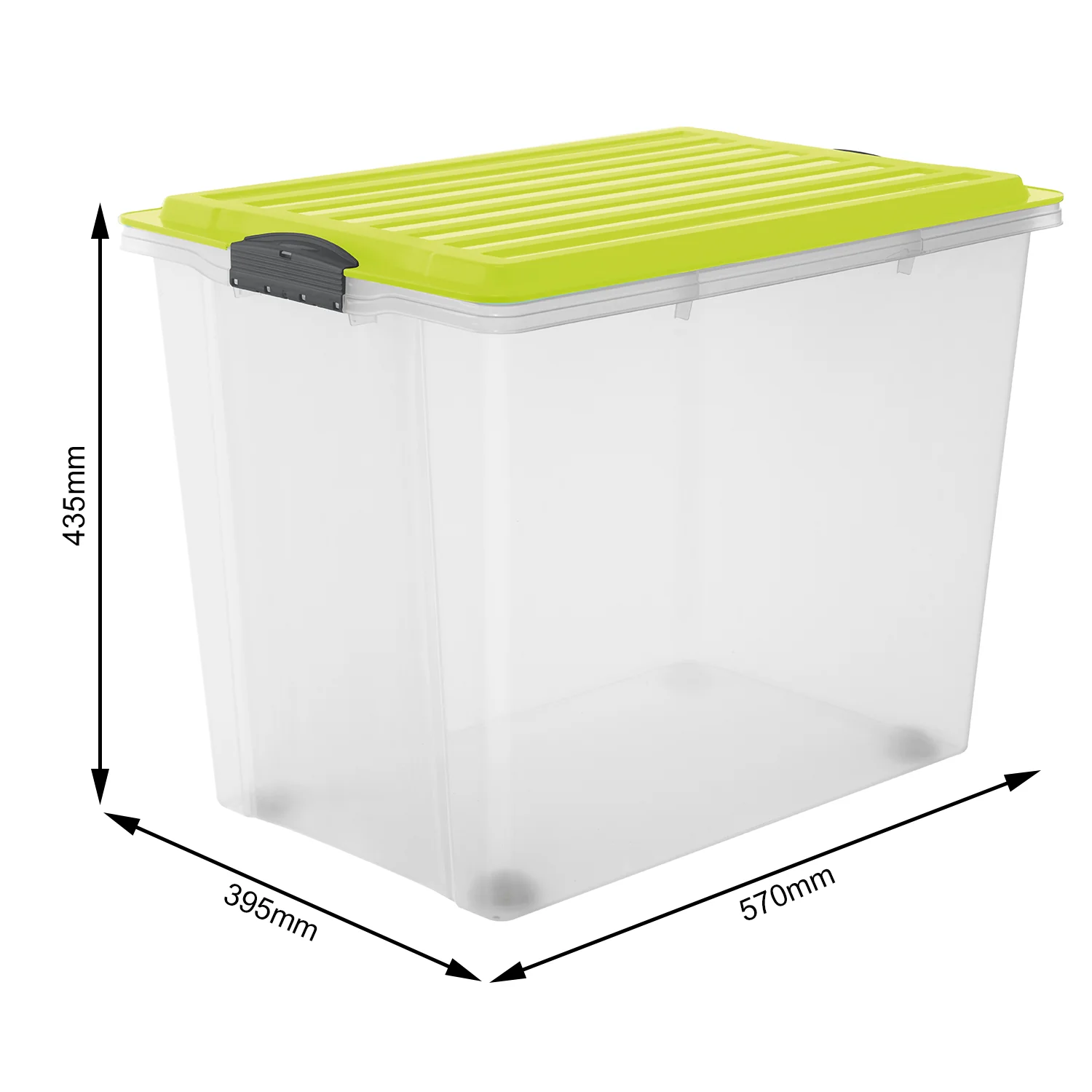 Stapelbox mit Rollen DIN A3, 70 l COMPACT - Image 22