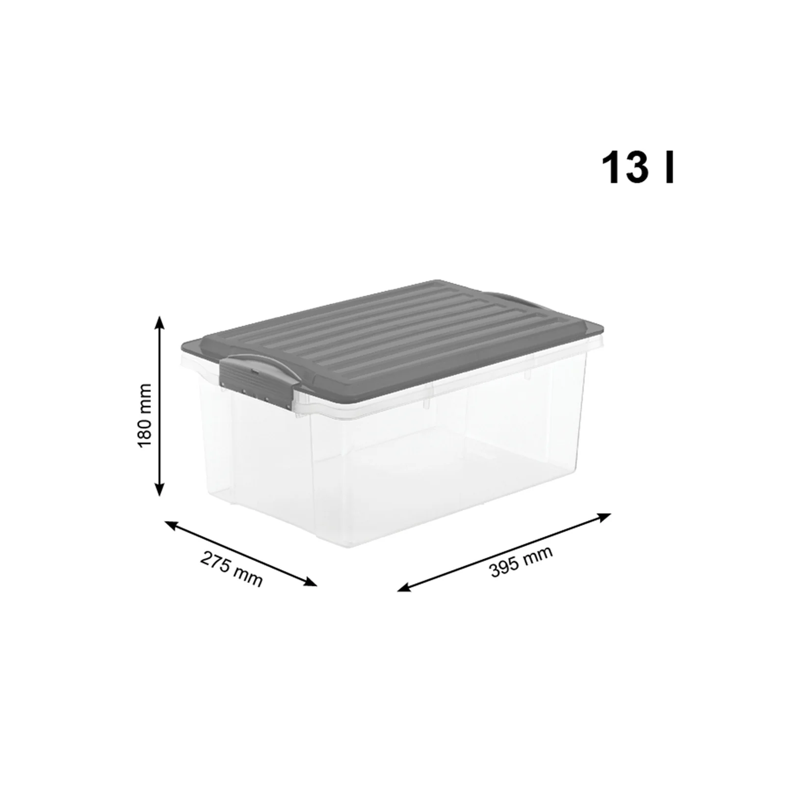 Stapelbox DIN A4, 13 l COMPACT - Image 31
