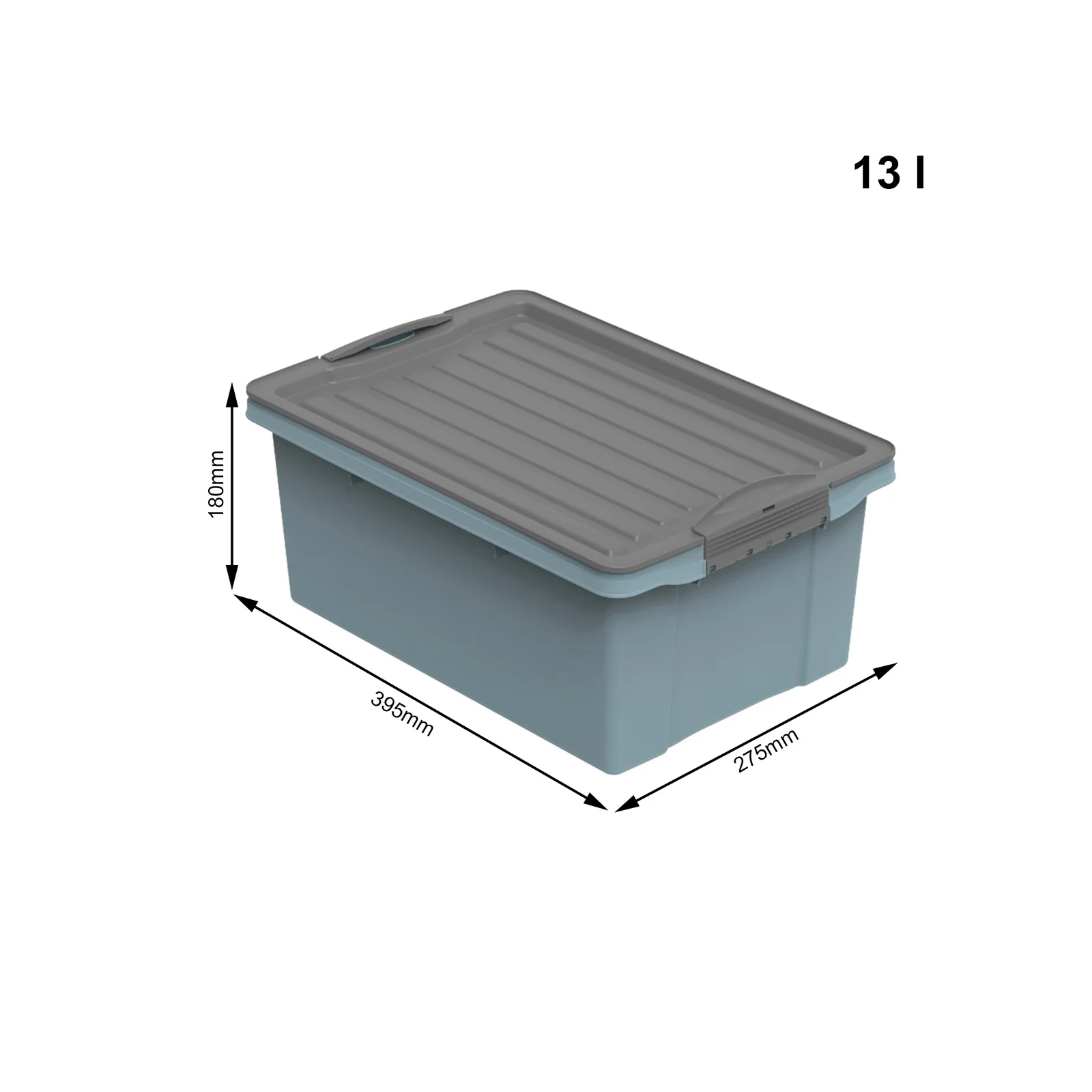 Stapelbox DIN A4, 13 l COMPACT - Image 10