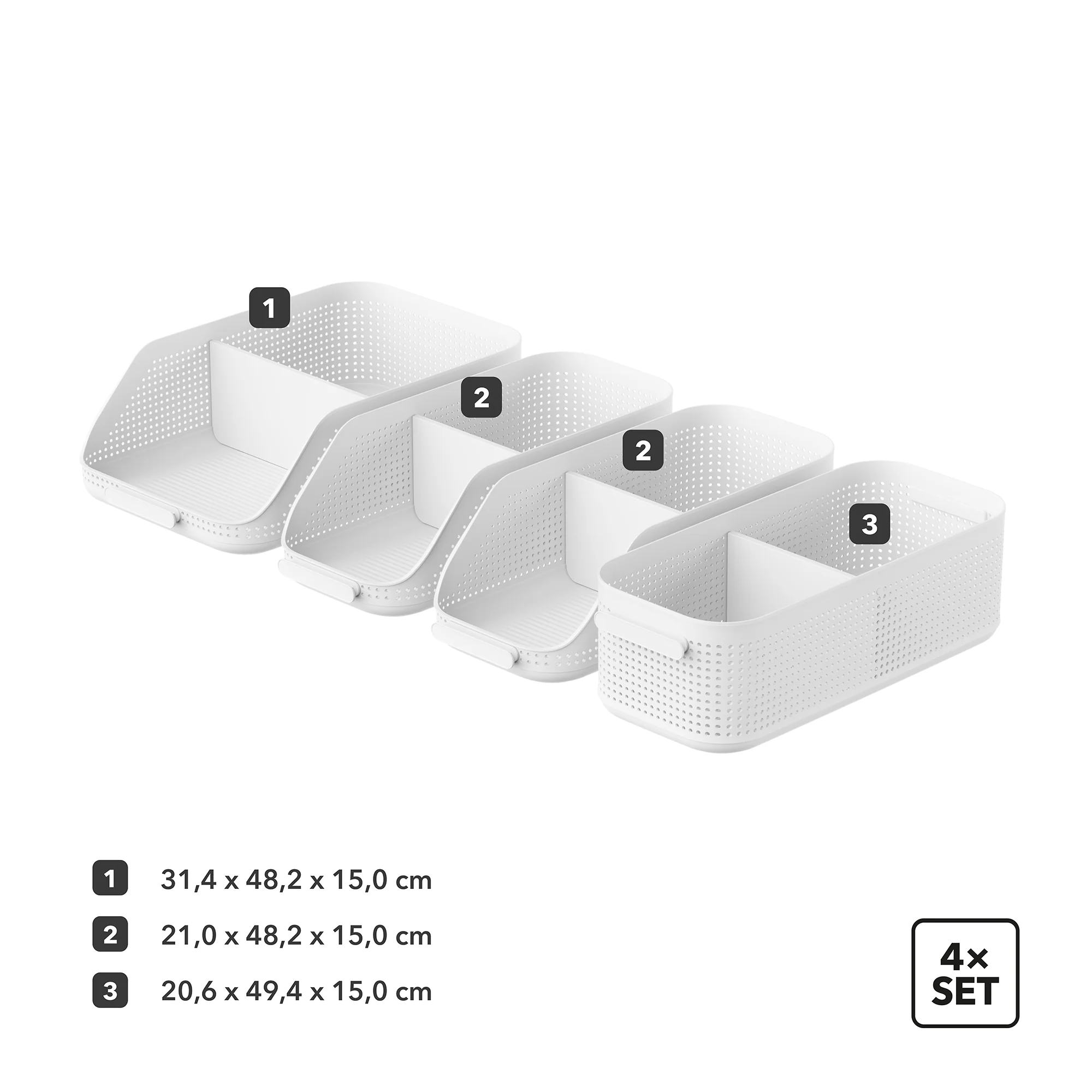 Starter Set Medium Organizers für PAX - 4-teilig | WOP - Image 4