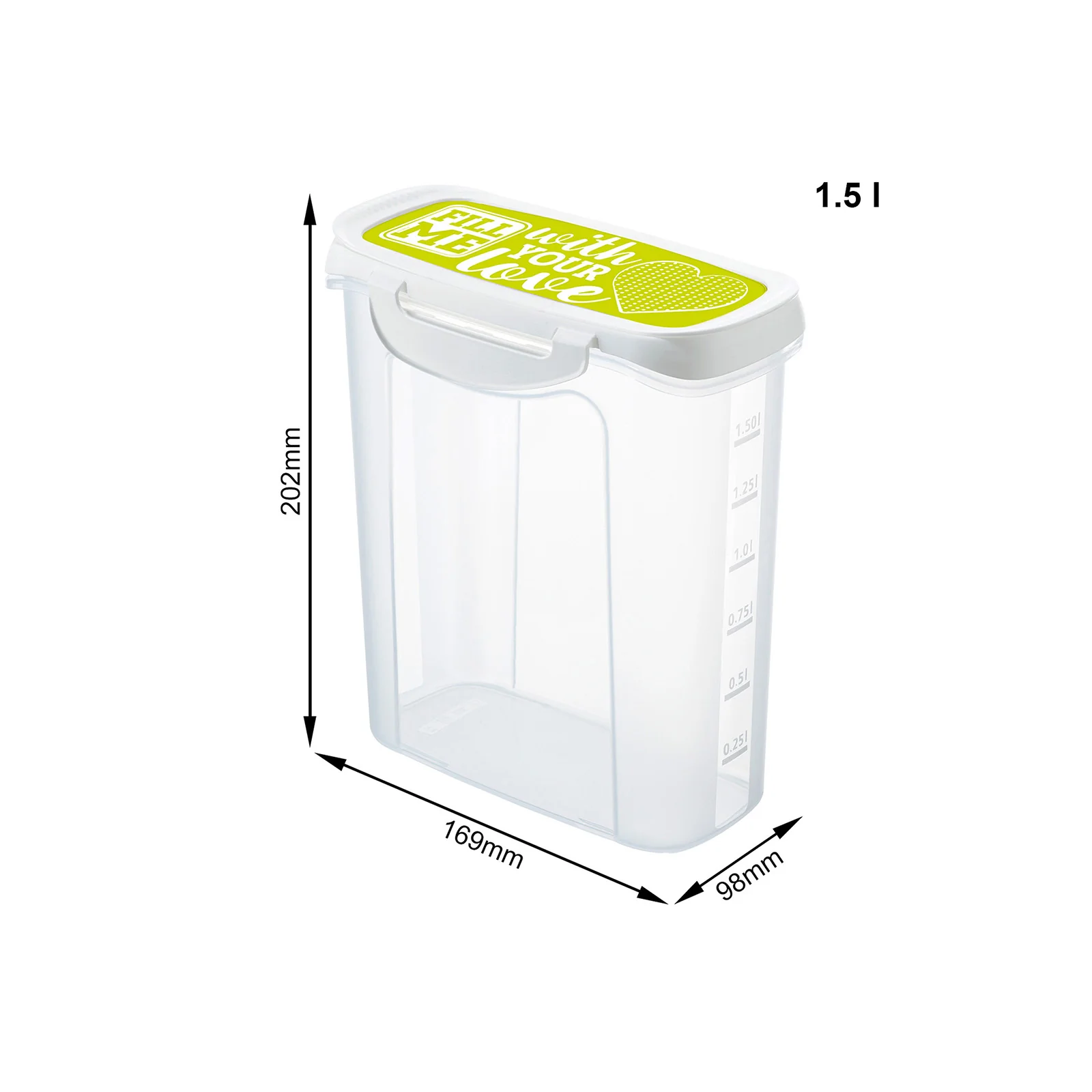 Streudose 1,5 l CLIC & LOCK - Image 8