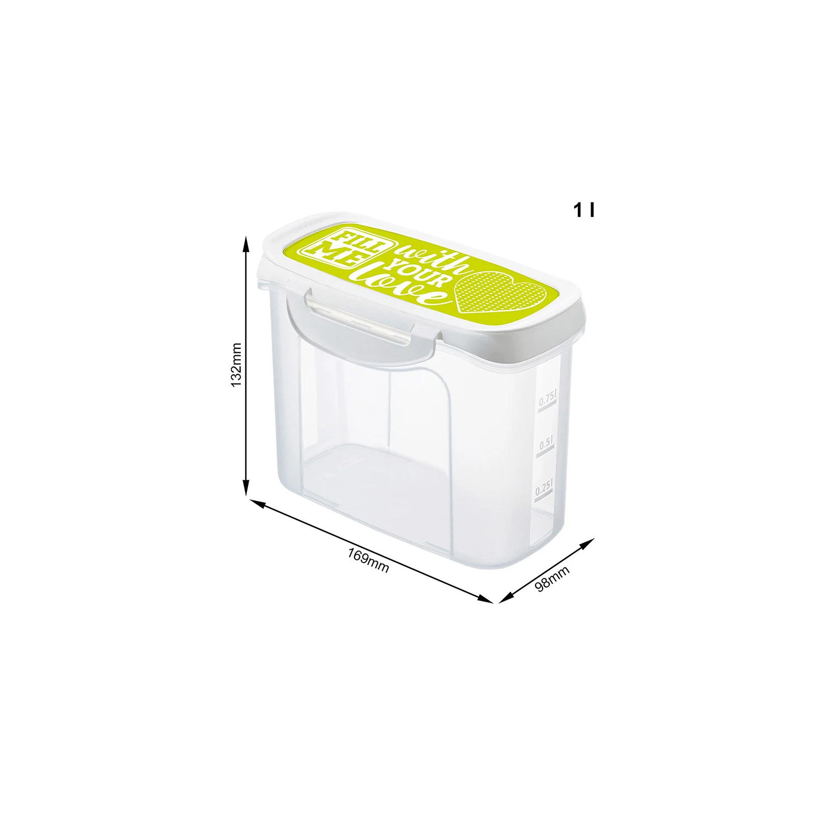 Streudose 1 l CLIC & LOCK - Image 6