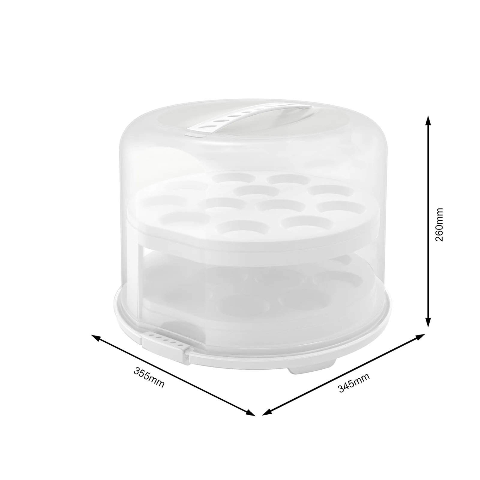 Tortenglocke XL mit Trays FRESH - Image 12