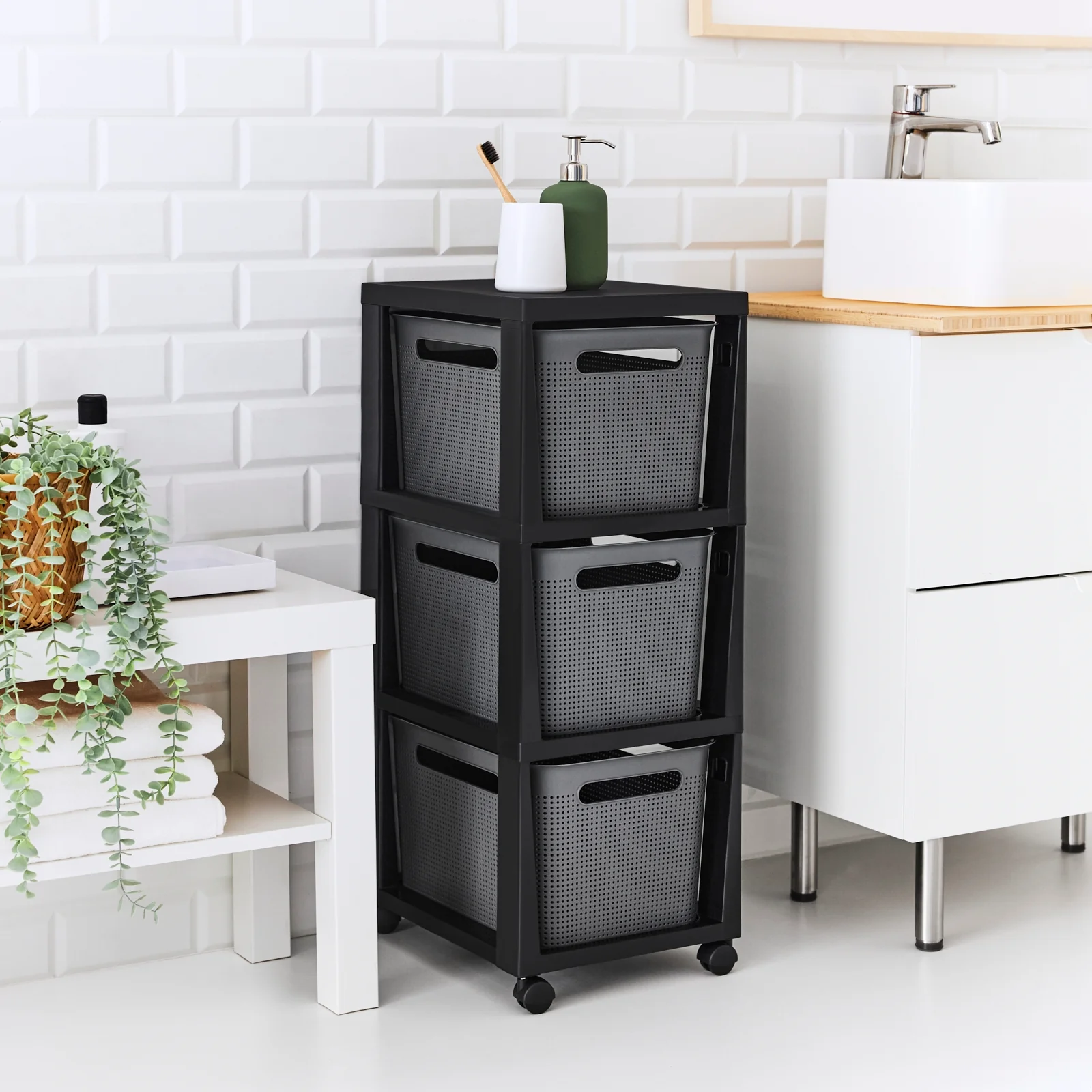 Tower mit Rollen 3 x 16 l BRISEN - Image 9
