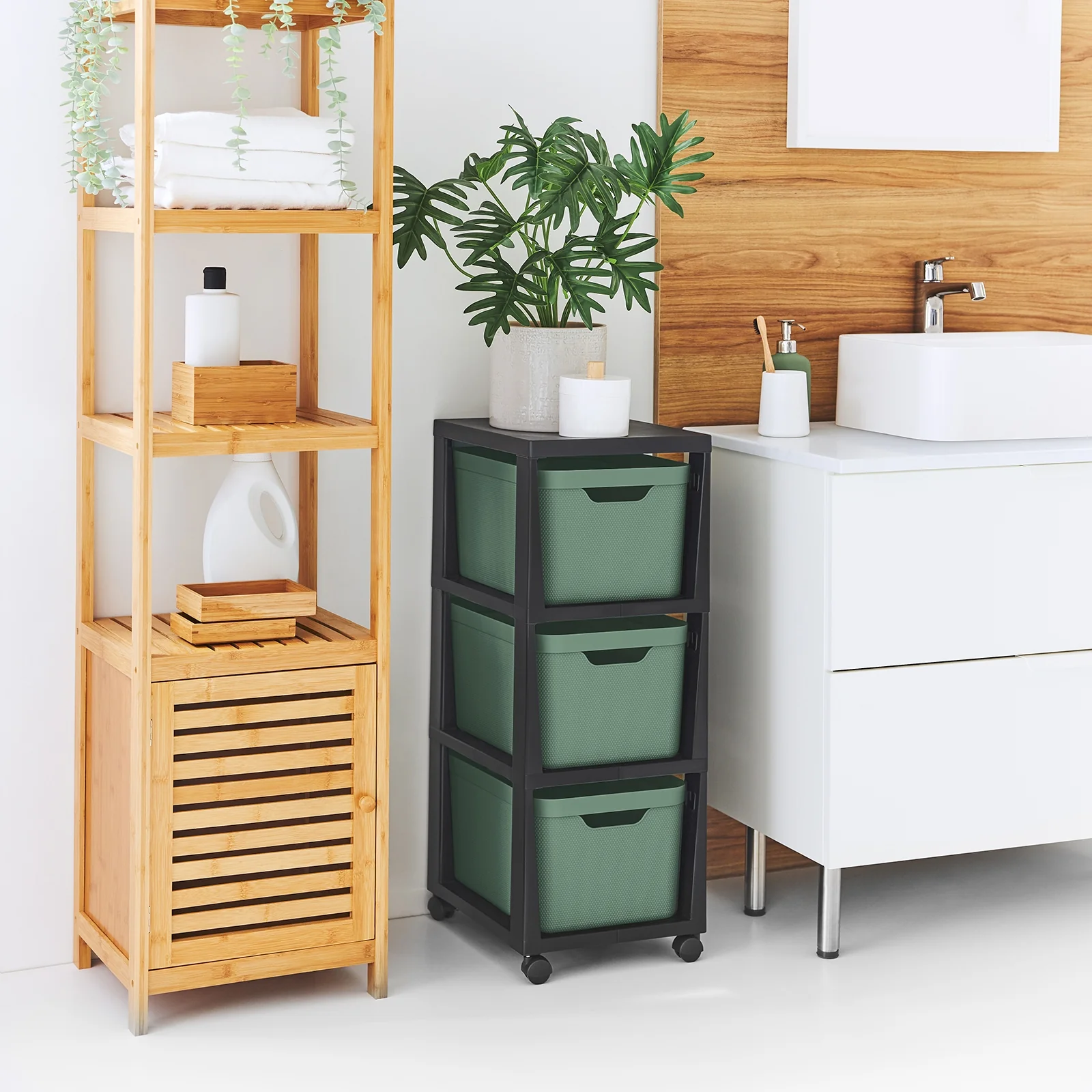 Tower mit Rollen 3 x 16 l JIVE - Image 9