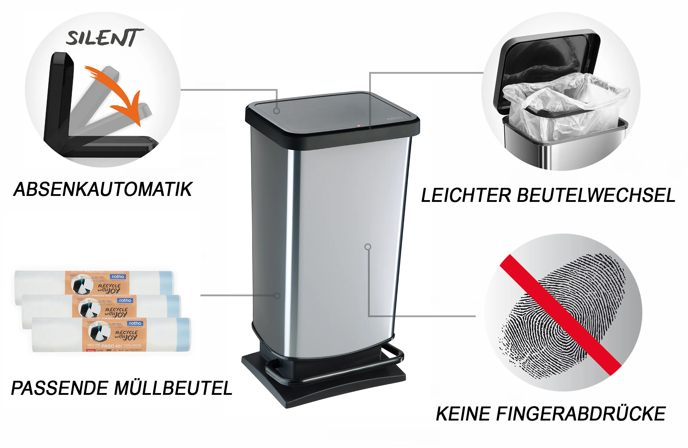 Treteimer 40 l PASO - Image 20