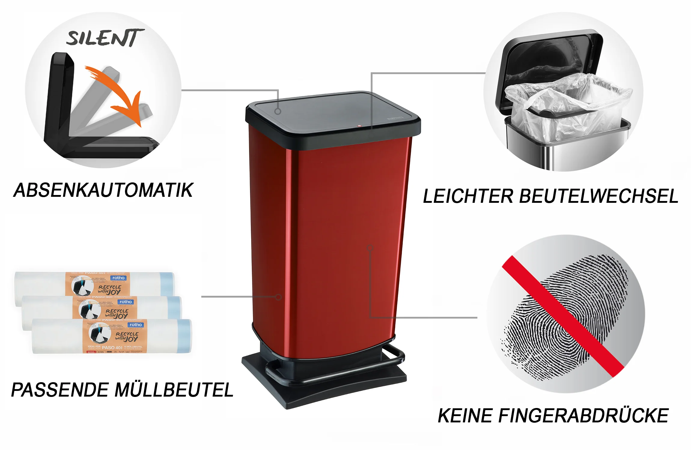 Treteimer 40 l PASO - Image 22