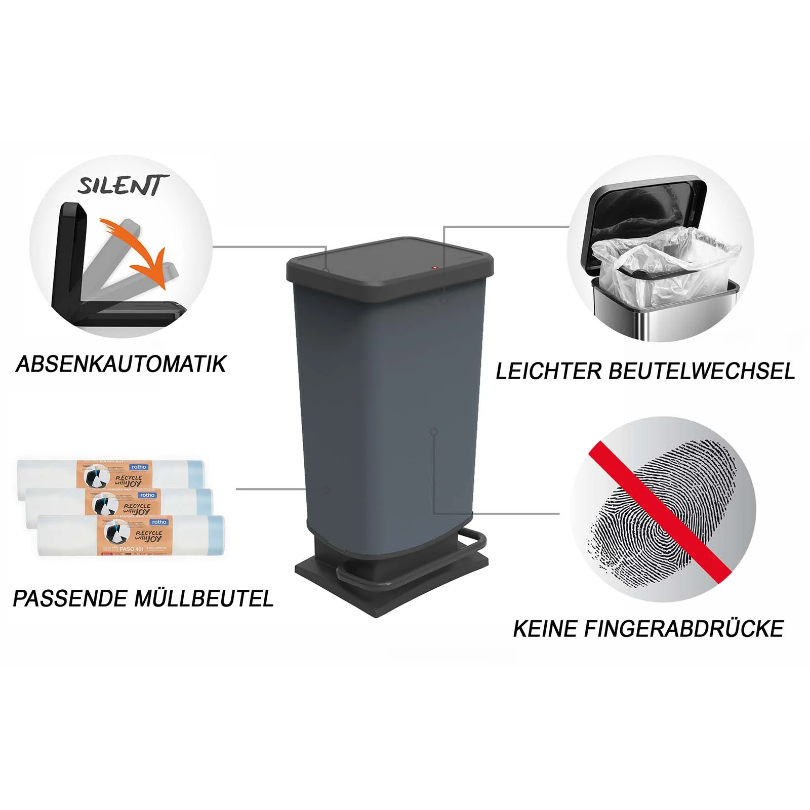 Treteimer 40 l PASO - Image 25