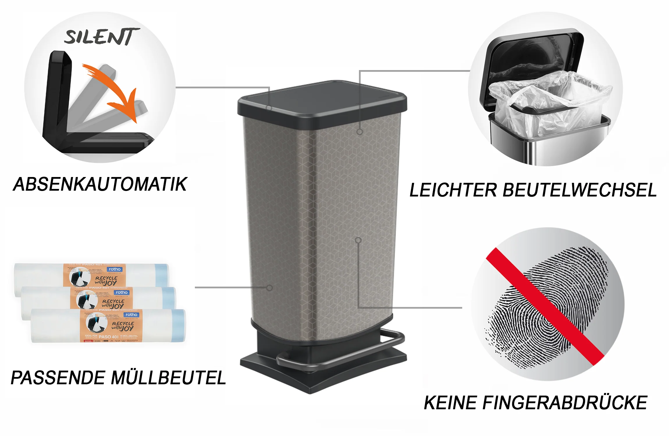 Treteimer 40 l PASO - Image 26