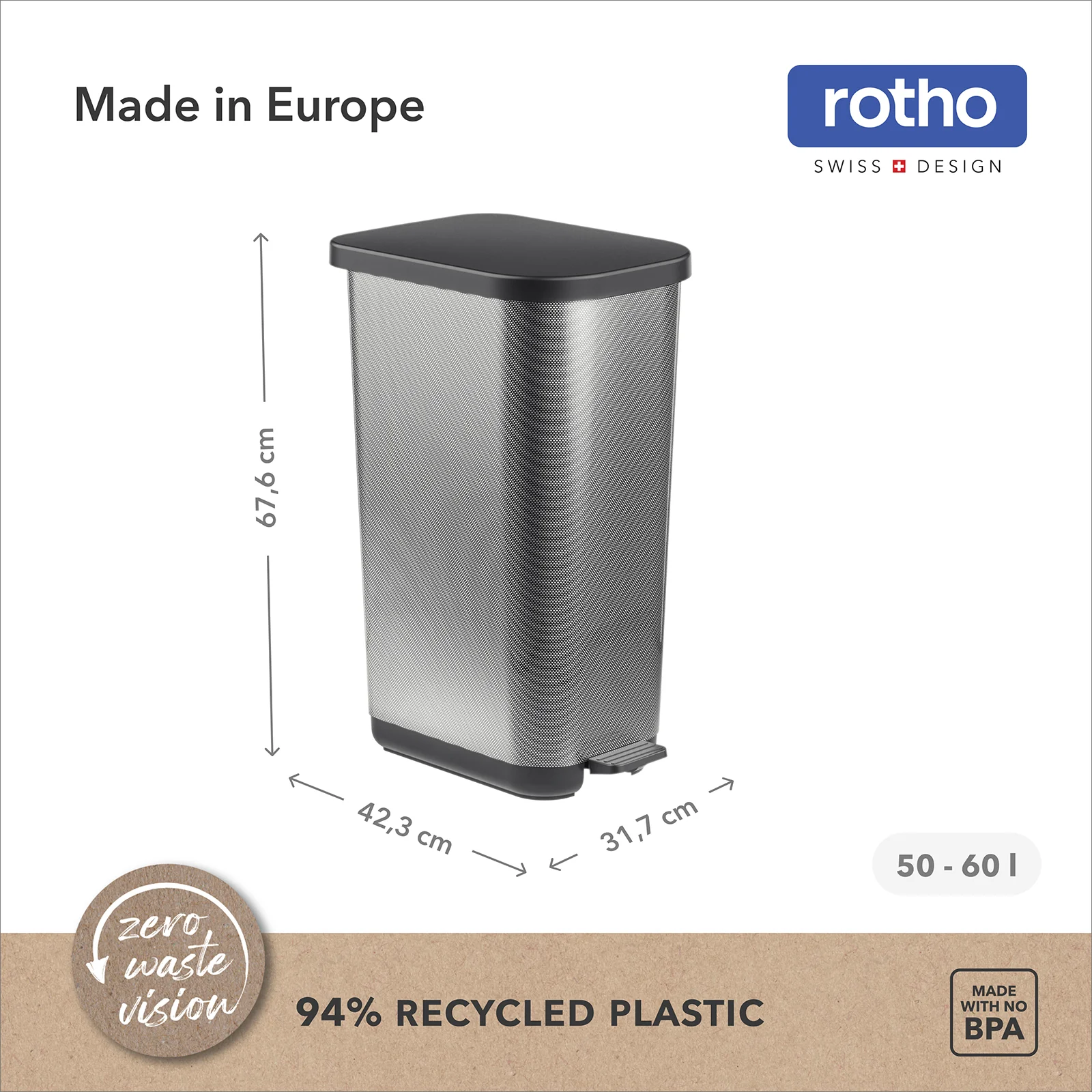 Treteimer 55l ORBE - Image 14